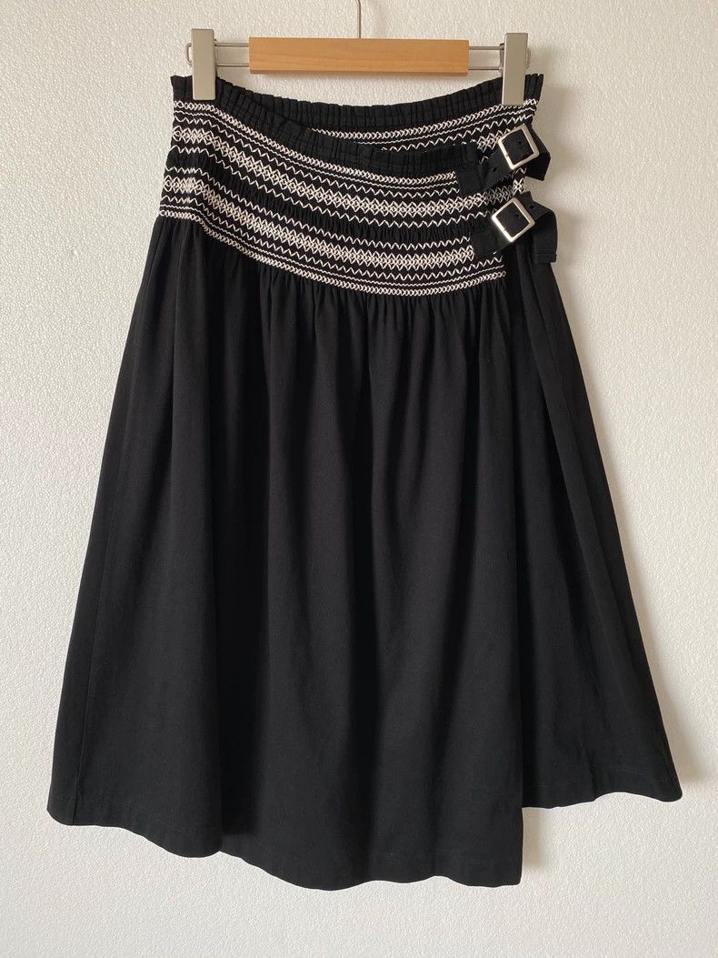 Junya Watanabe Junya Watanabe 2011ss Embroidered Wrap Skirt Size 26" / US 2 / IT 38 - 1 Thumbnail