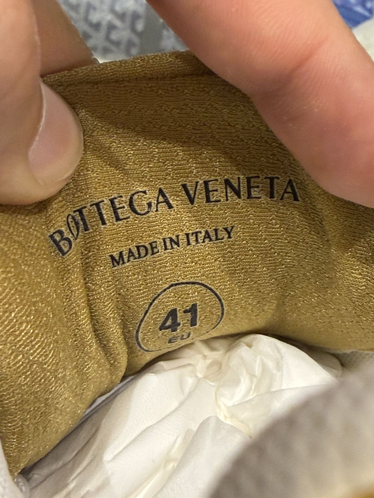 Bottega Veneta Bottega Veneta Orbit Sneaker - Gold/White Size US 8 / EU 41 - 8 Thumbnail