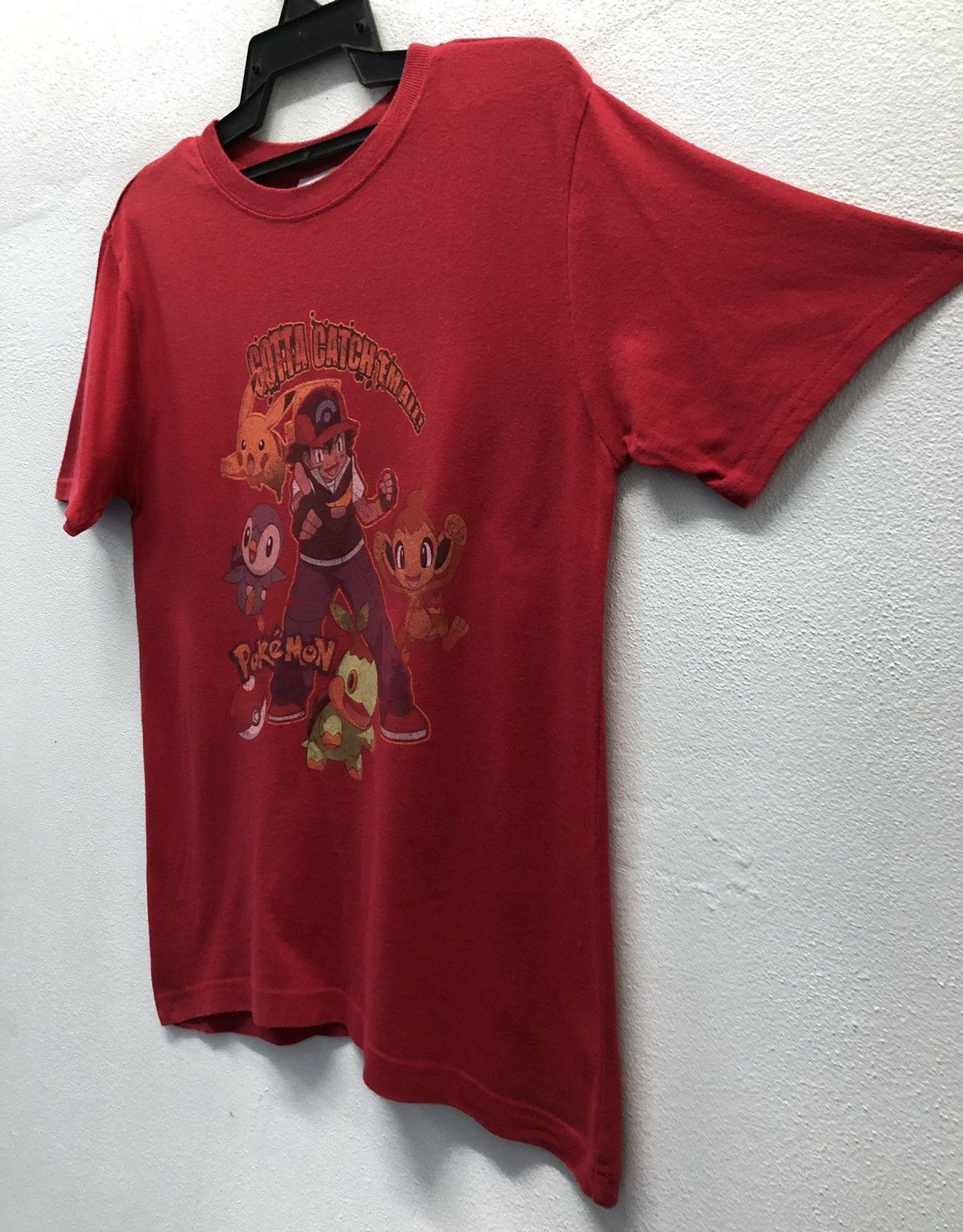 Pokemon Vintage 2009 Nintendo Pokemon Gotta Catch 'Em All T-Shirt Size US XL / EU 56 / 4 - 5 Thumbnail