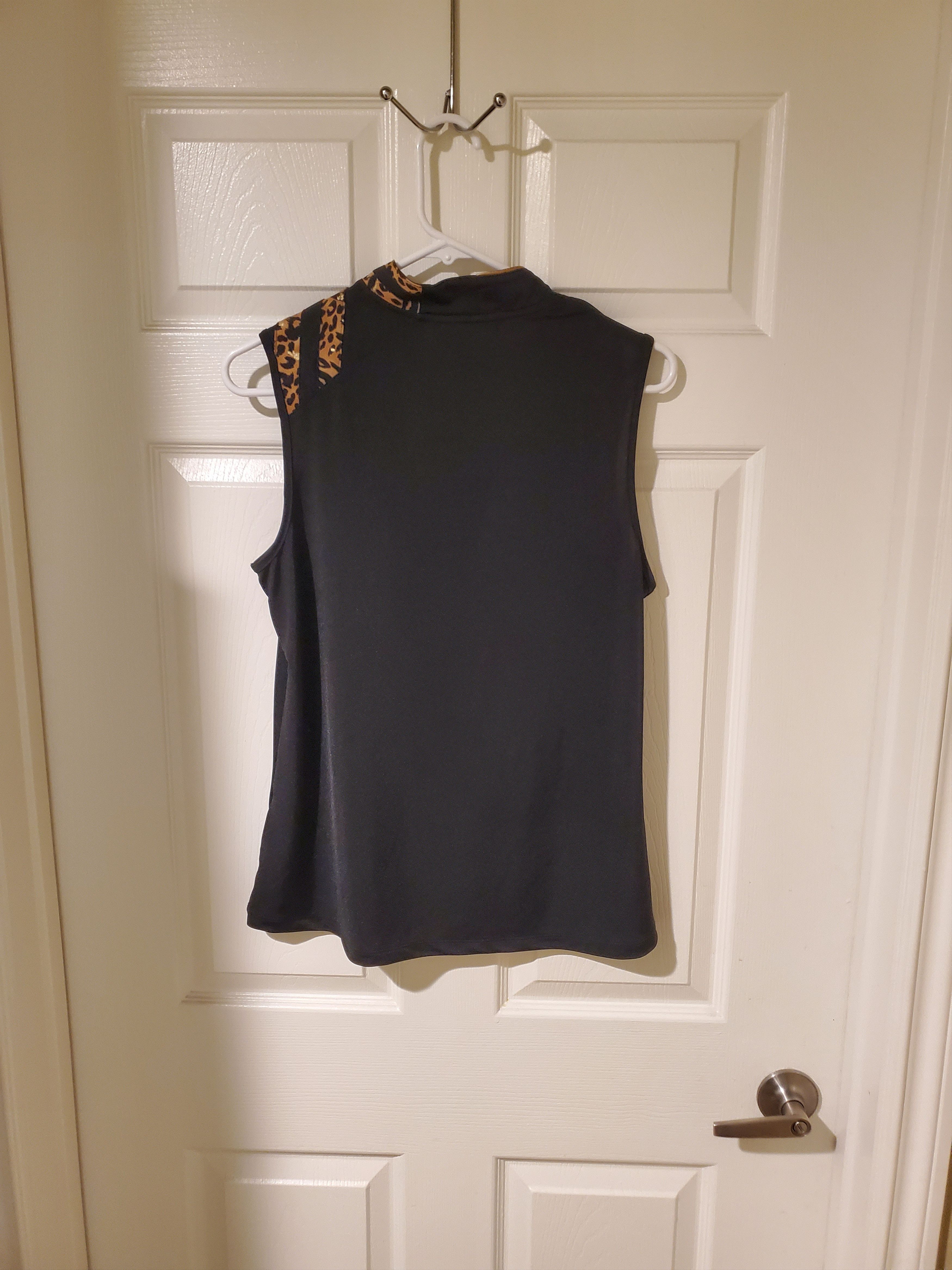 Vintage Unique Vintage Jamie Sadock Black Blouse (size M) Size M / US 6-8 / IT 42-44 - 2 Thumbnail