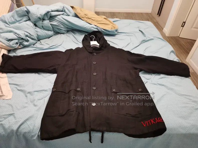 Ann Demeulemeester Ann Demeulemeester Giant Dark Hoodie Size US S / EU 44-46 / 1 - 6 Thumbnail
