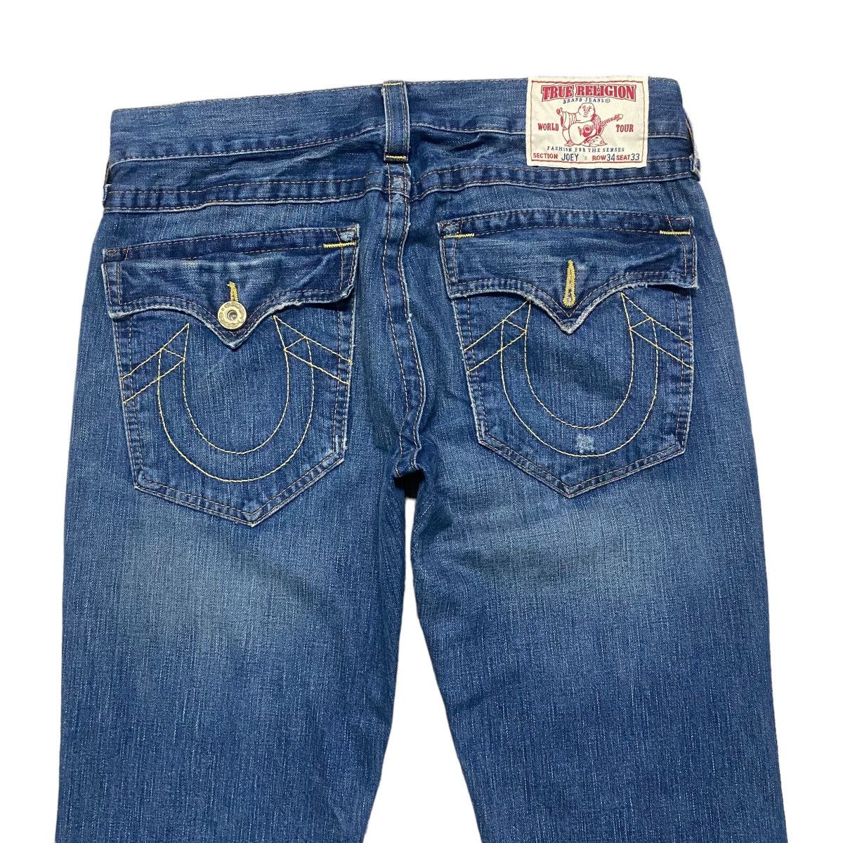 True Religion Vintage True Religion Joey Denim Flare Jeans Size US 34 / EU 50 - 9 Thumbnail