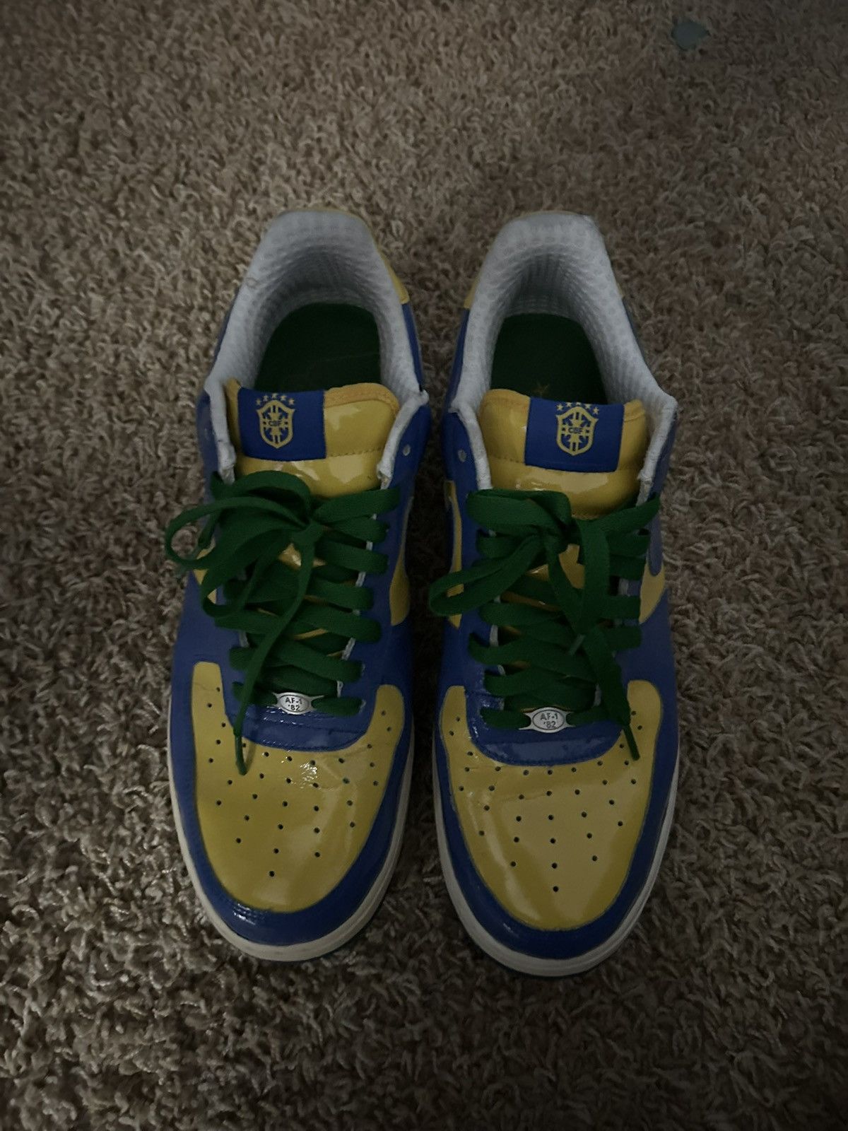 Nike Nike Air Force 1 “Brazil” Size US 12 / EU 45 - 3 Thumbnail