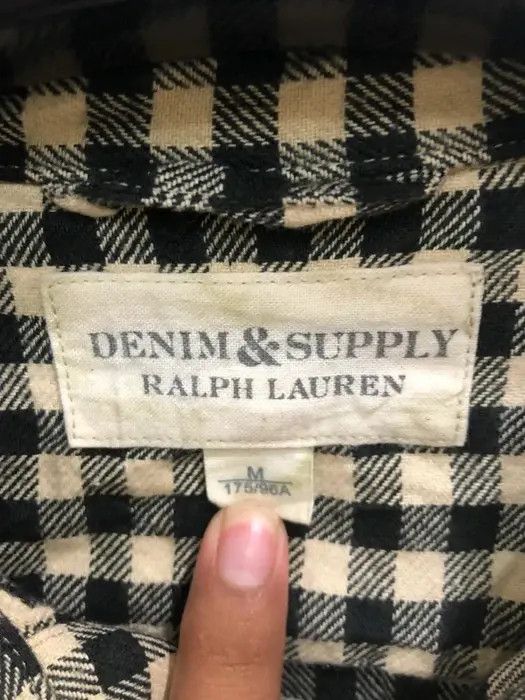 Denim & Supply Ralph Lauren Denim & Supply Ralph Lauren Plaid Tartan Flannel Shirt 👕 Size US M / EU 48-50 / 2 - 3 Thumbnail