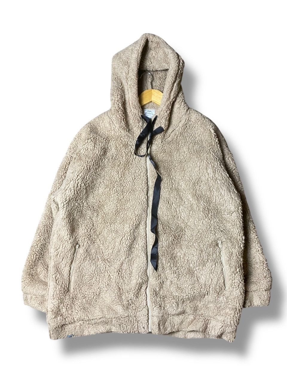 Japanese Brand ScoLar Sherpa Fleece Hooded Jacket (146) Size US M / EU 48-50 / 2 - 1 Thumbnail