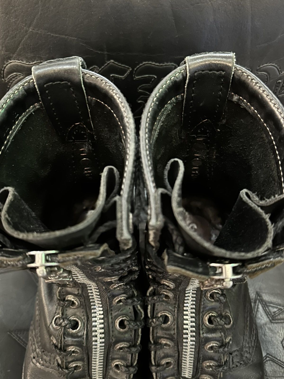 Chrome Hearts CHROME HEARTS WESCO FIREMAN BOOTS SZ9.5 Size US 9.5 / EU 42-43 - 8 Thumbnail
