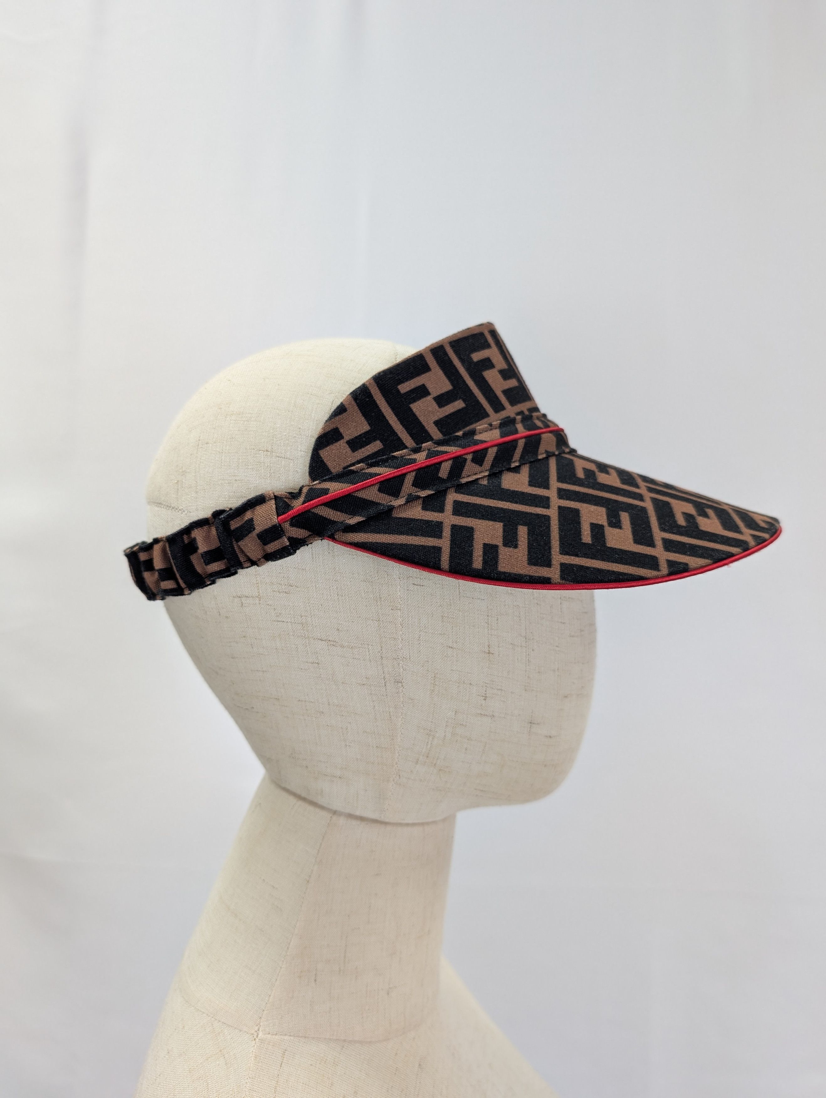 Fendi Fendi FF Logo Visor Size ONE SIZE - 3 Thumbnail