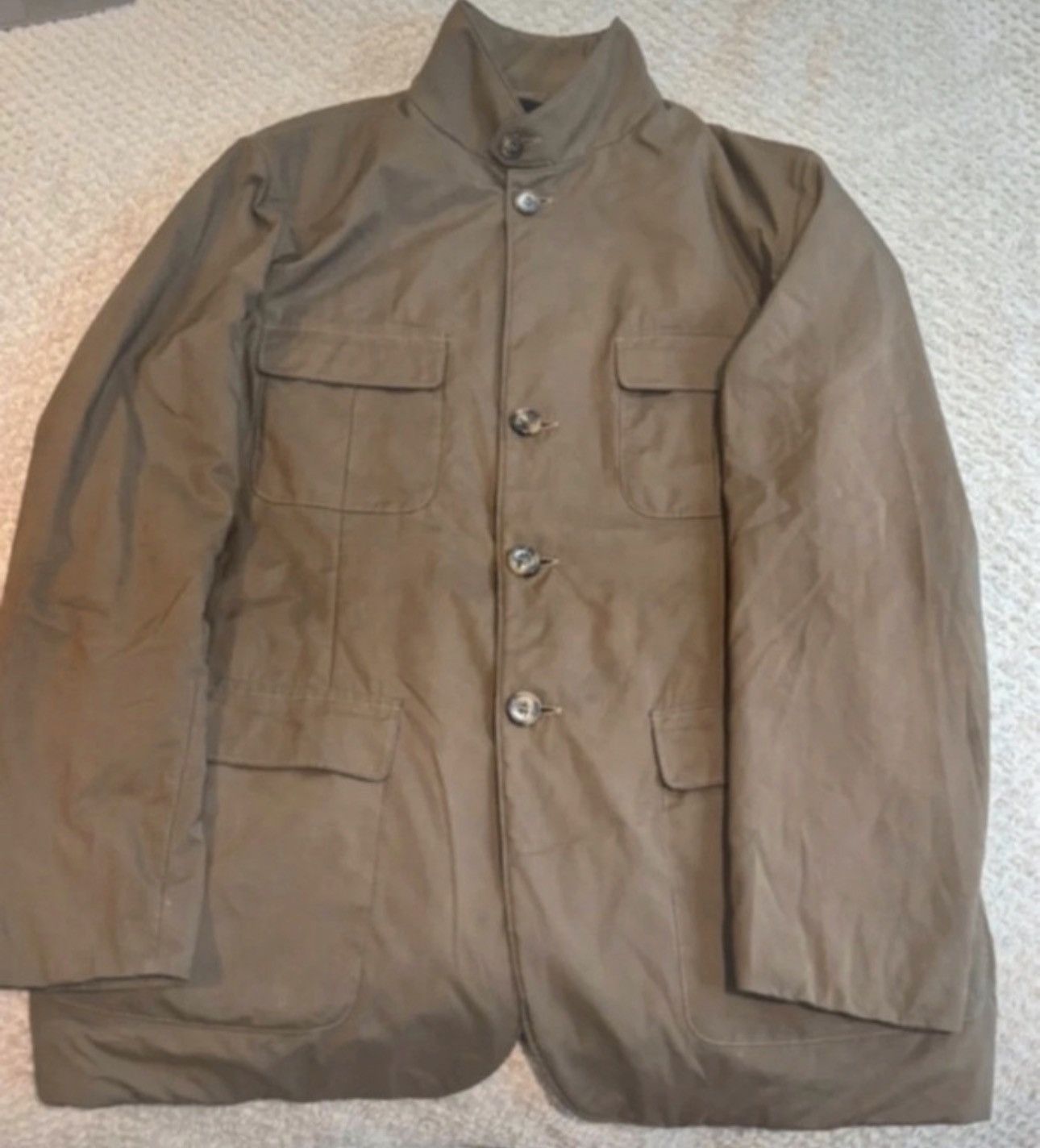 Loro Piana Loro Piana Brown Quilted Jacket Size US L / EU 52-54 / 3 - 1 Thumbnail