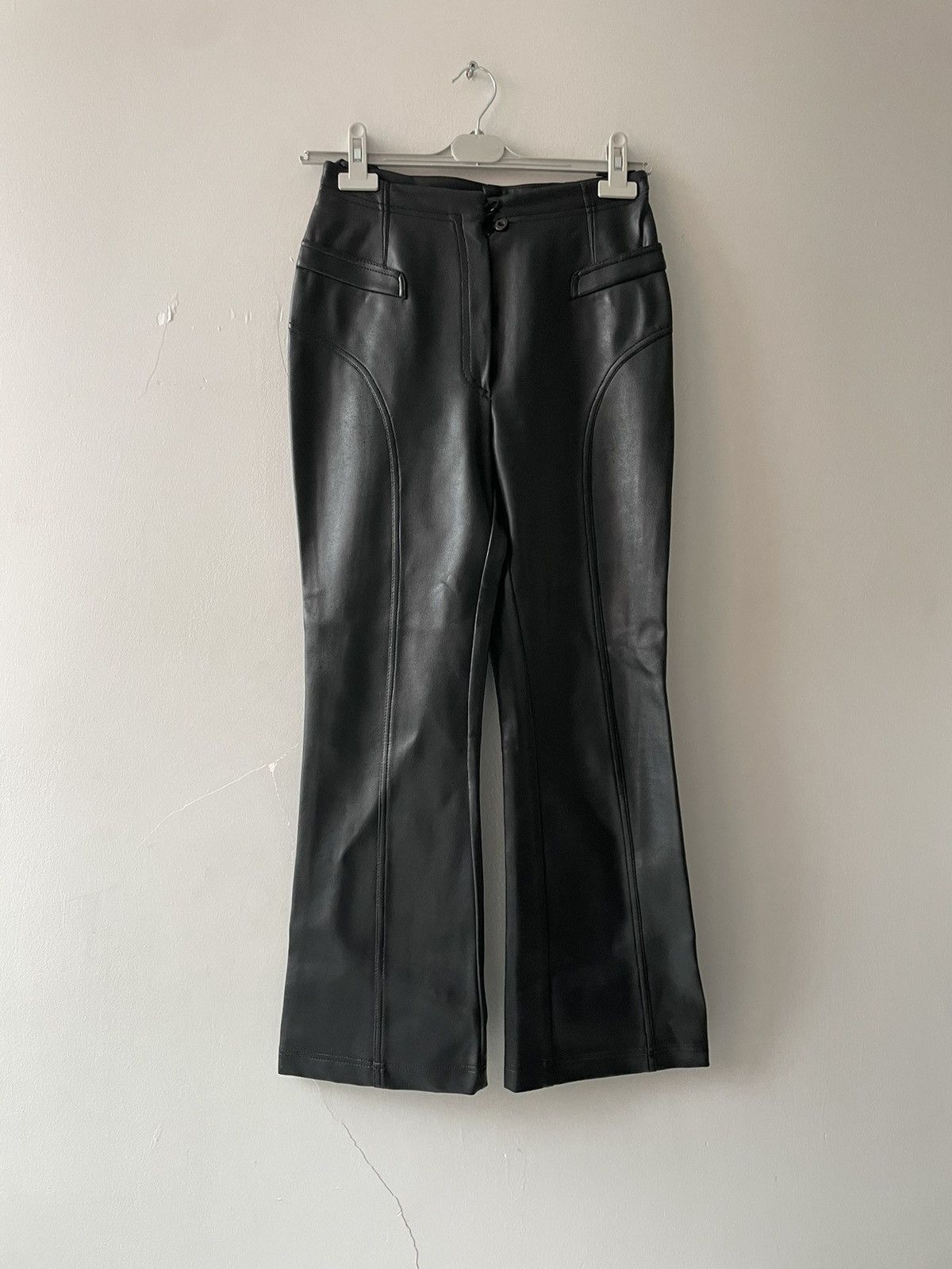 Vintage Vintage leather trousers Size 26" / US 2 / IT 38 - 5 Thumbnail