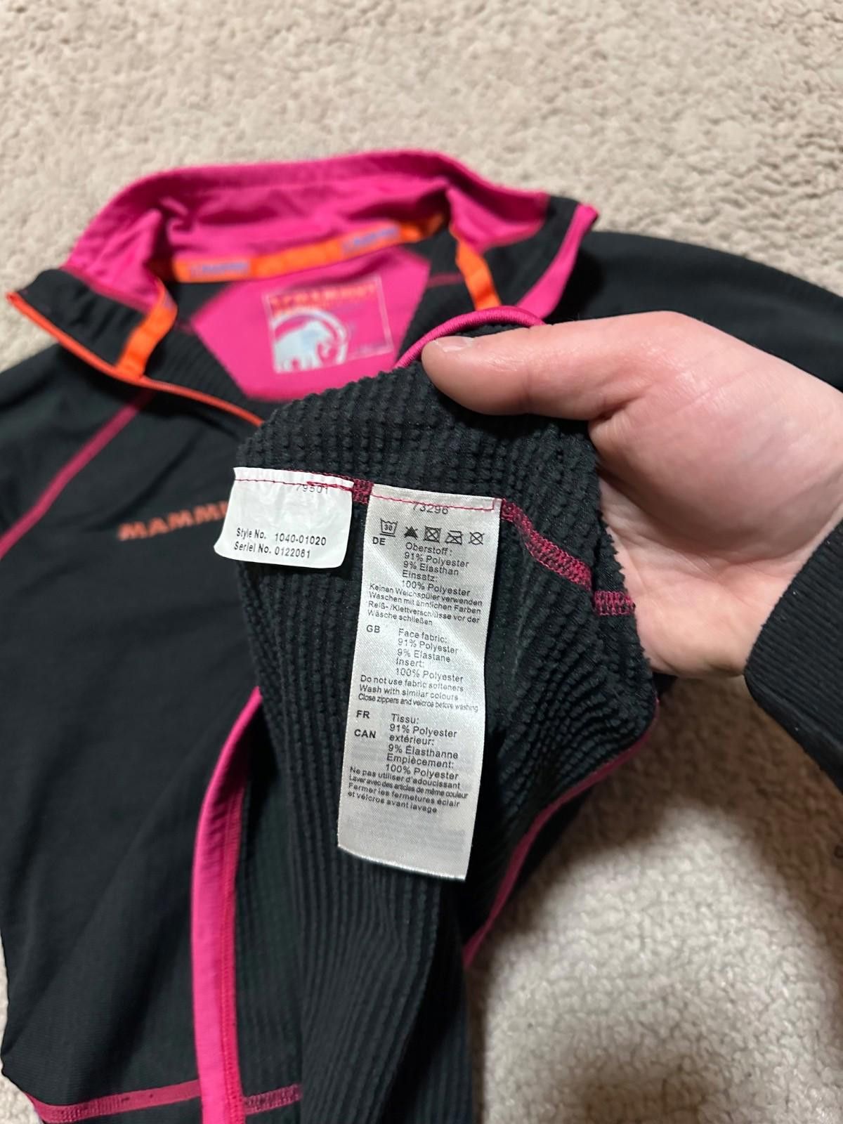 Mammut Women Mammut Eiger Extreme Stretchy Midlayer Zip Fleece Top Size XS / US 0-2 / IT 36-38 - 8 Thumbnail