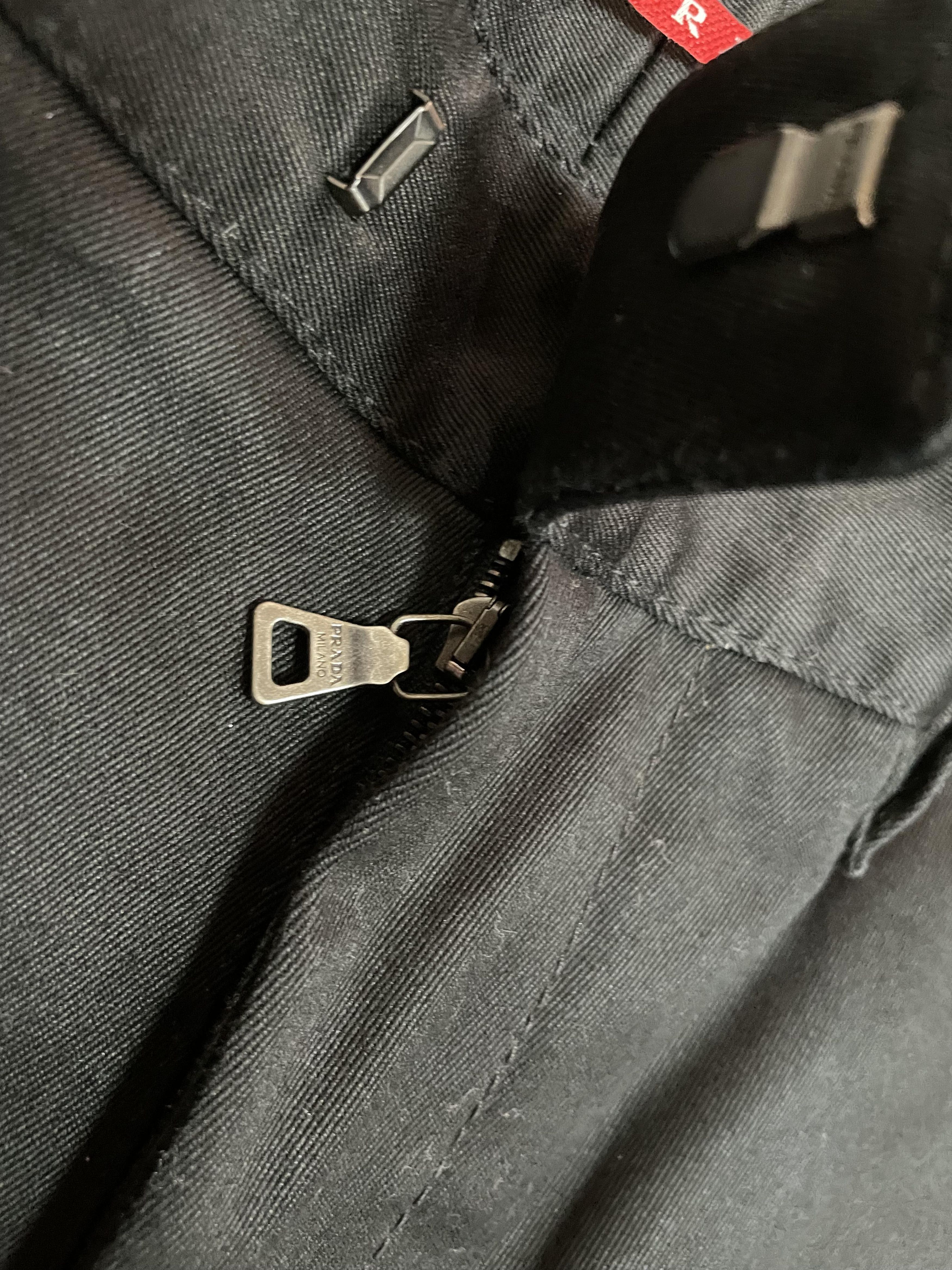 Prada Vintage Prada Black Chino Pants - Black Tab Size US 32 / EU 48 - 6 Thumbnail