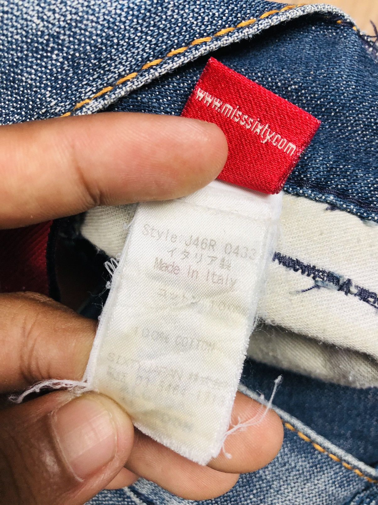 Miss Sixty Miss Sixty Jeans Suprema Original Made in Italy (38) Size 26" / US 2 / IT 38 - 14 Thumbnail
