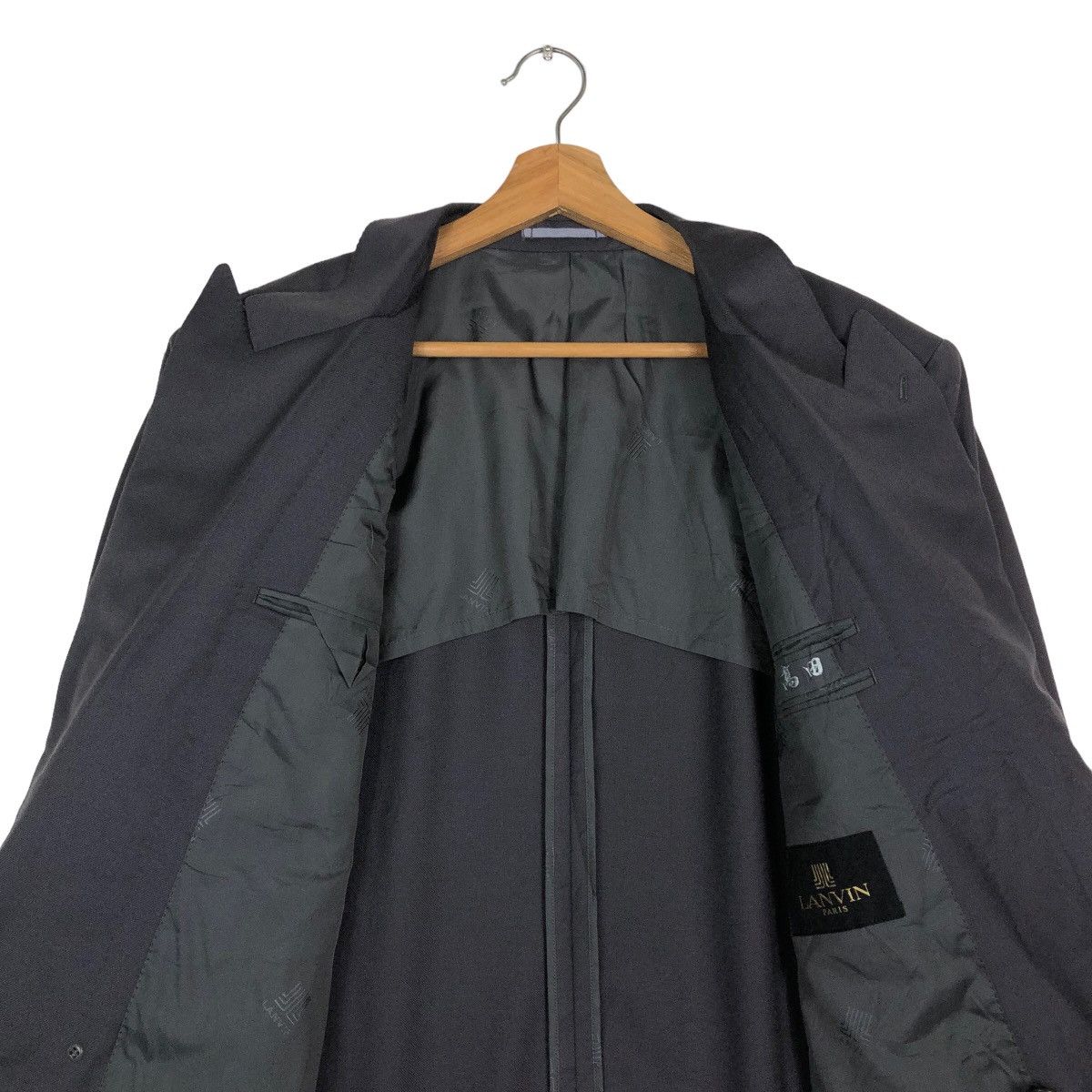 Japanese Brand 🔥Vintage Lanvin Paris Casual Coats Jacket Double Breast Size US M / EU 48-50 / 2 - 14 Thumbnail