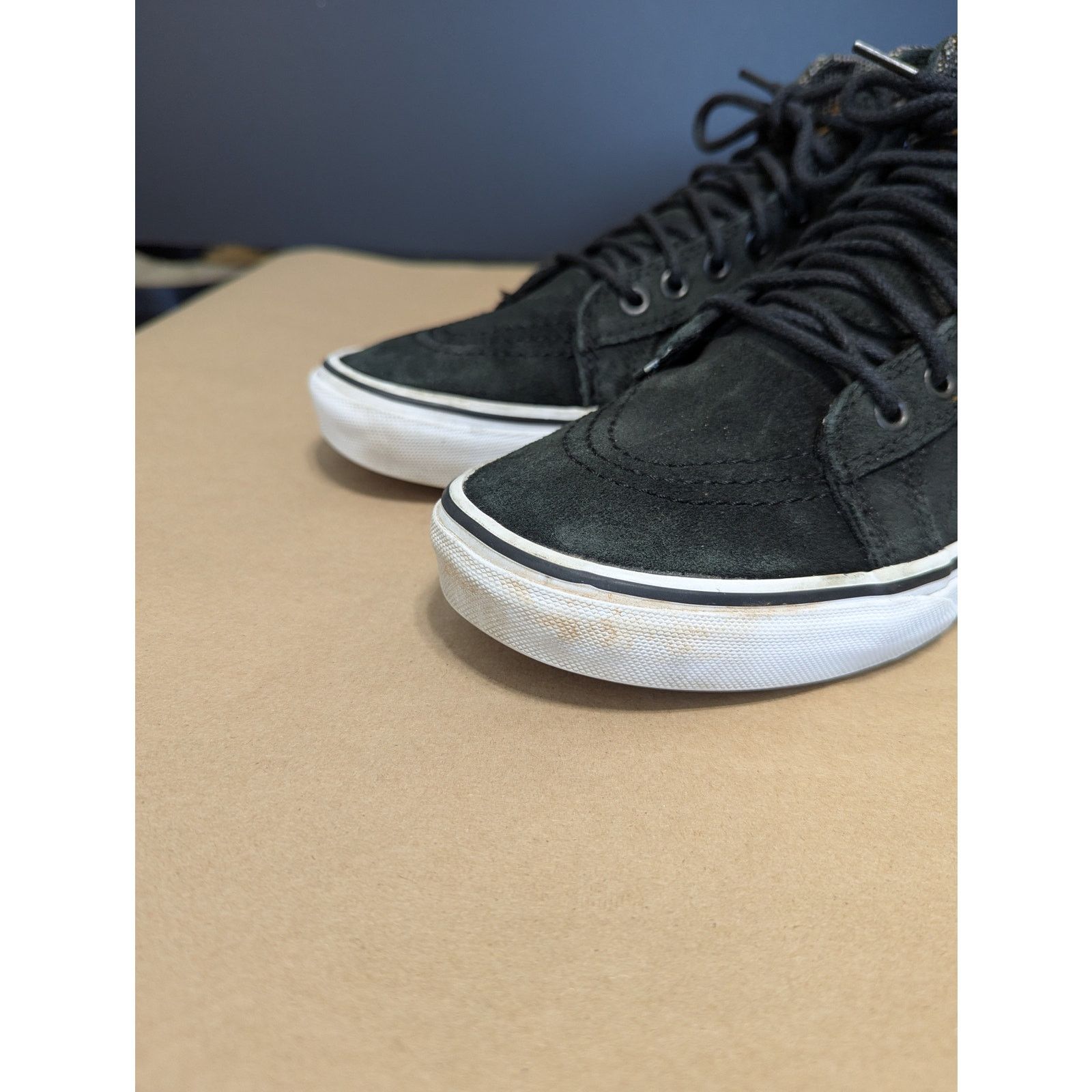 Vans VANS SK8-HI MTE Black Tweed Sneakers Suede Leather Mens 8.5 Size US 8.5 / EU 41-42 - 7 Thumbnail