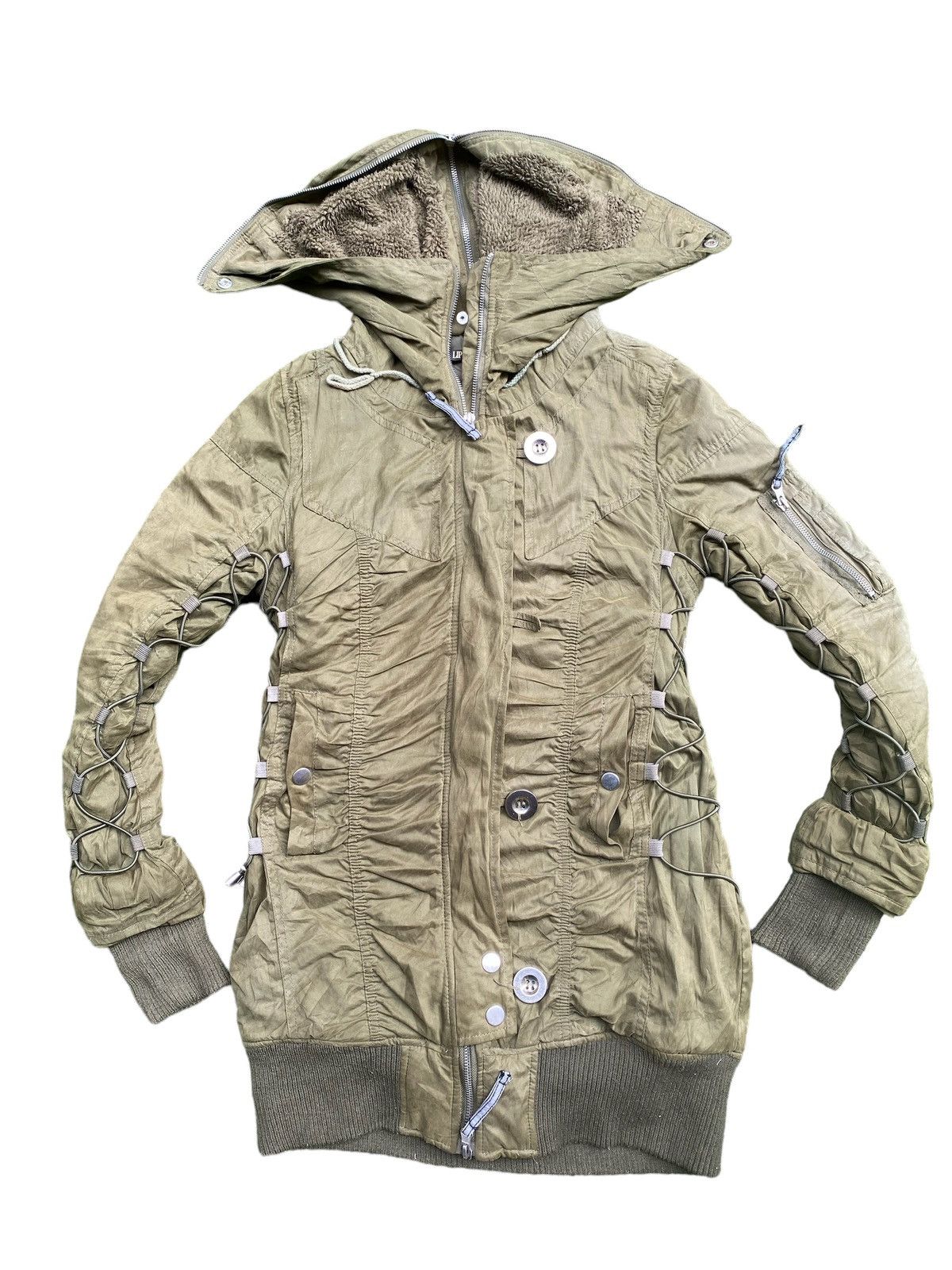 Hysteric Glamour Japanese Lip Service Punk Military tactical Hoodie jacket Size US M / EU 48-50 / 2 - 19 Thumbnail