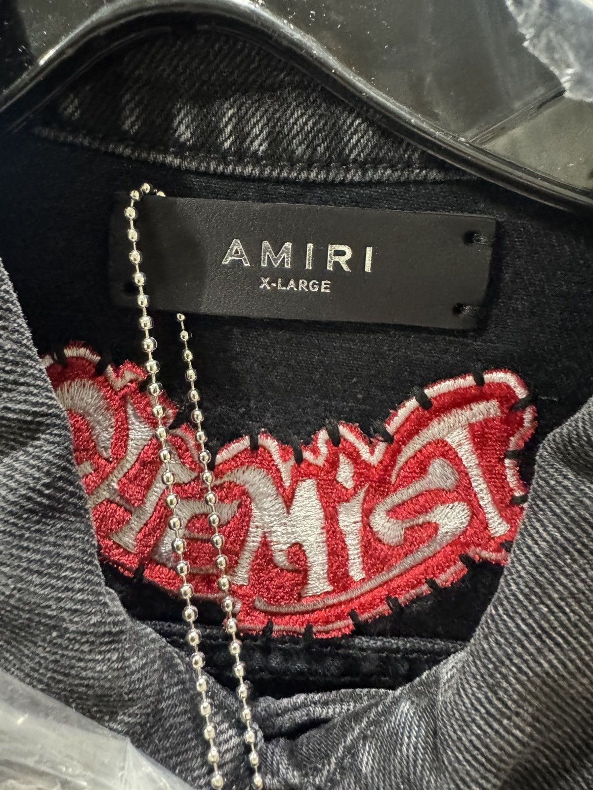 Amiri Amiri Chemist Star Denim Jacket NEW 2600$ Size US XL / EU 56 / 4 - 9 Thumbnail