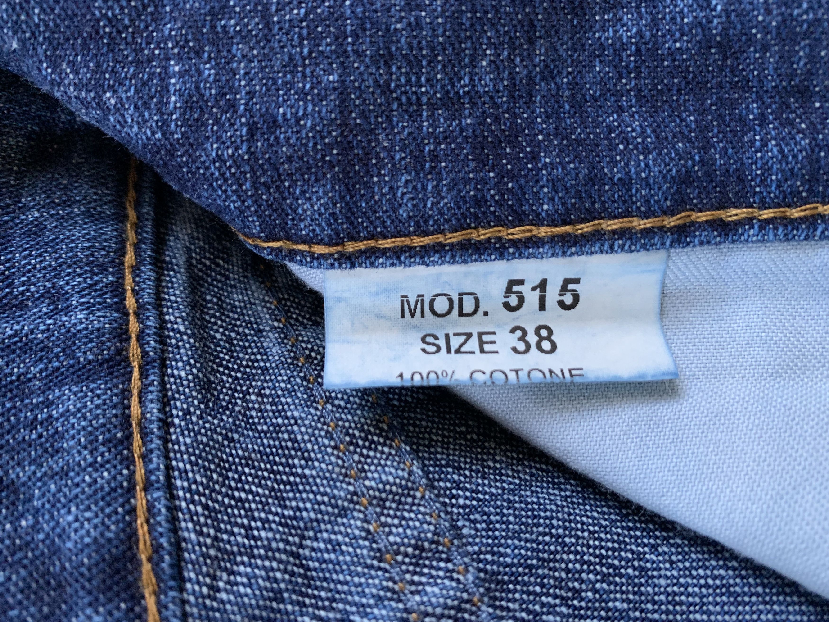 Italic Italian Bell Bottom Blue Denim Jeans Size US 38 / EU 54 - 7 Thumbnail