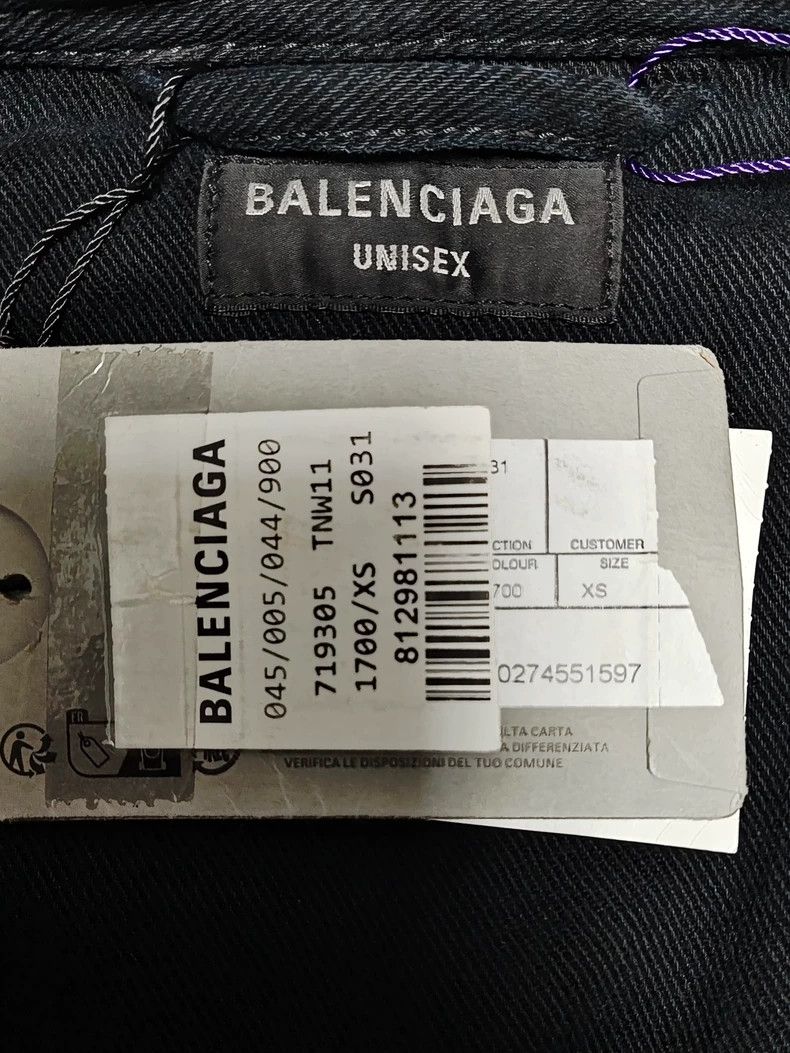 Balenciaga Balenciaga SS23 Embroidered logo Thick Long Sleeve Shirt Ja Size US XS / EU 42 / 0 - 4 Thumbnail