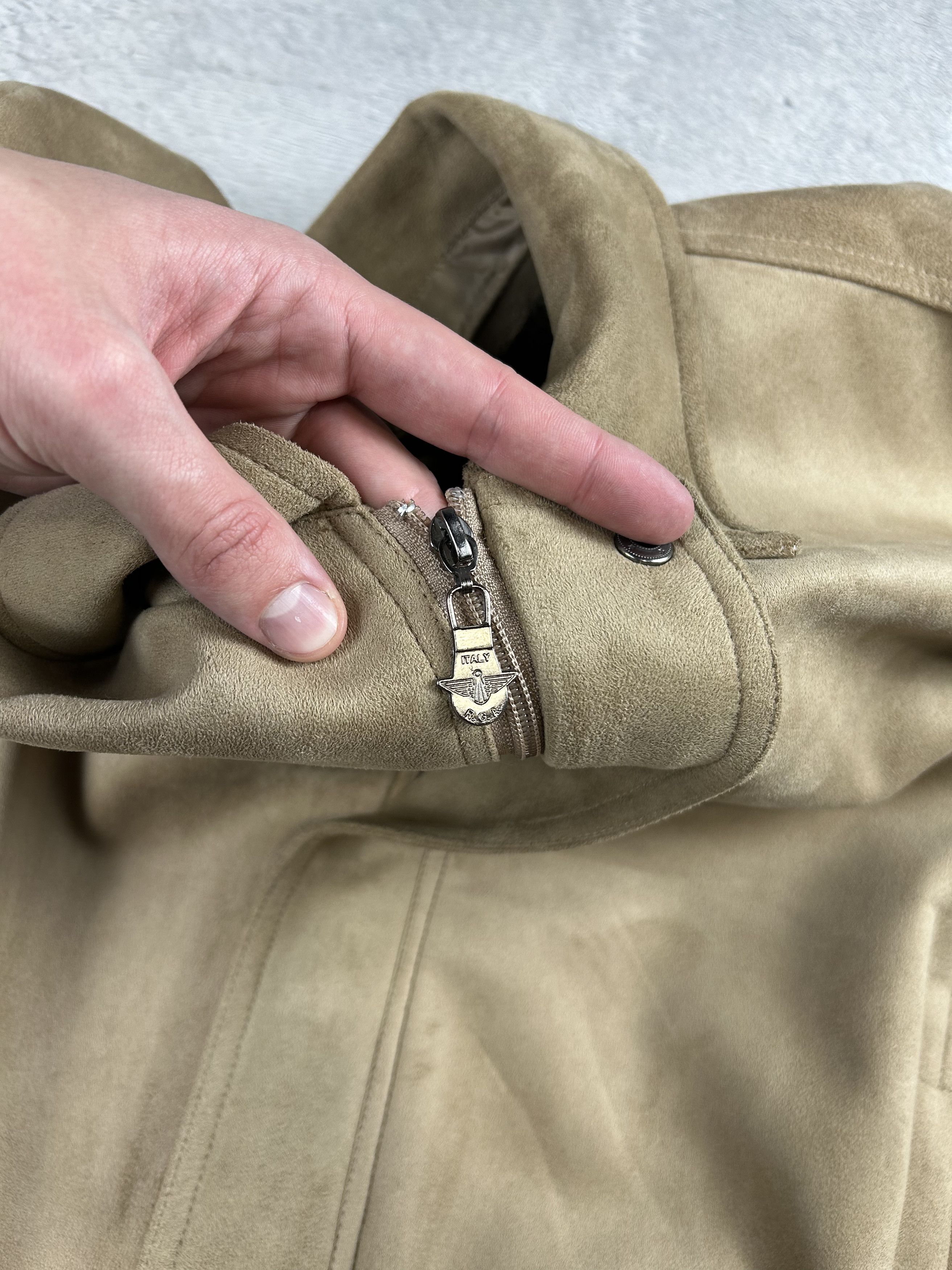 Vintage Vintage Reportage R.G.A Jacket Artificial Leather Oldmoney Size US L / EU 52-54 / 3 - 8 Thumbnail