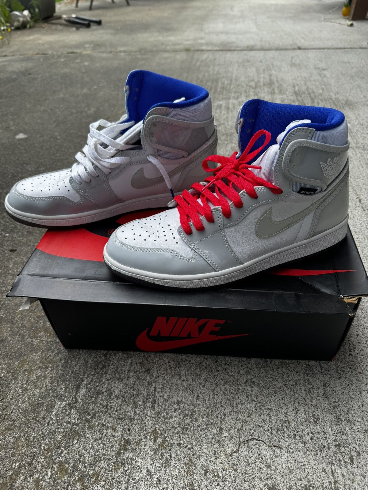Jordan Brand × Nike Jordan 1 hi zoom air Size US 11 / EU 44 - 4 Thumbnail