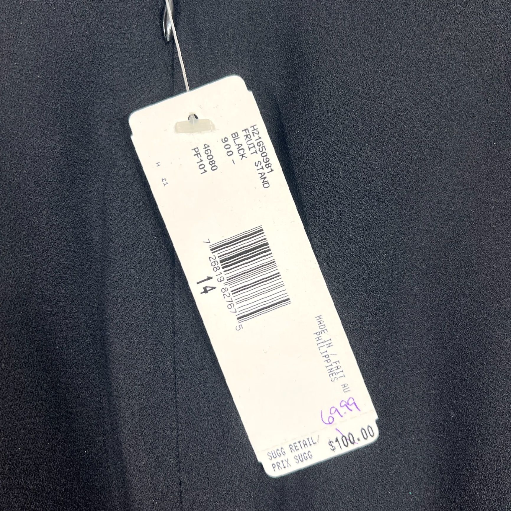 Jones New York Vintage Jones New York Women's Skirt Black Size 14 Size 36" / US 14 / IT 50 - 2 Thumbnail