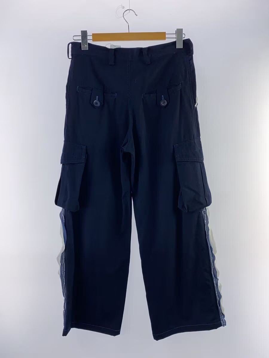 Yohji Yamamoto Side Frill Wide Leg Cargo Pants Size US 32 / EU 48 - 2 Thumbnail
