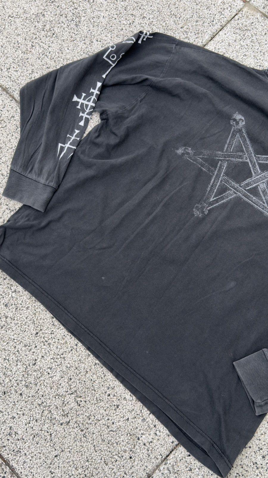 Vintage Demon Adonai Lucifer Messiah Jehova Black Metal Vintage 90s Size US XL / EU 56 / 4 - 19 Thumbnail