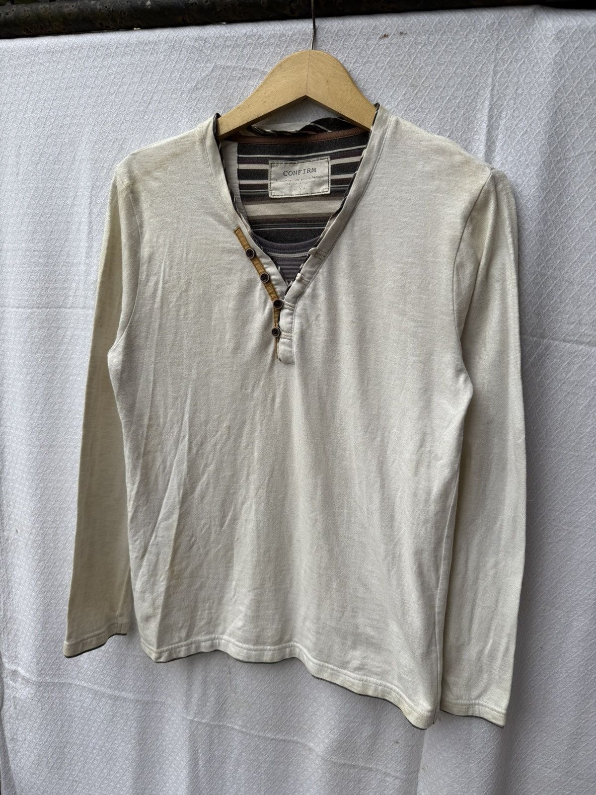 Hysteric Glamour 2000s - CONFIRM DOUBLE LAYERS LONGSLEEVE Size US M / EU 48-50 / 2 - 4 Thumbnail