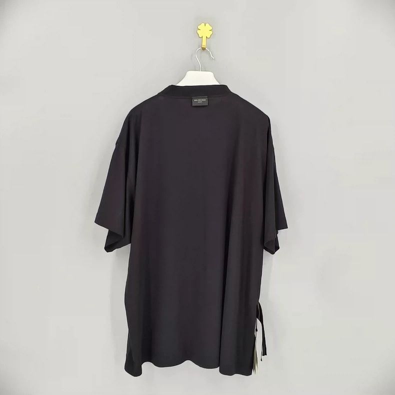 Balenciaga Balenciaga Hot Style Letter Logo Round Neck Short Sleeve T Size US L / EU 52-54 / 3 - 2 Thumbnail