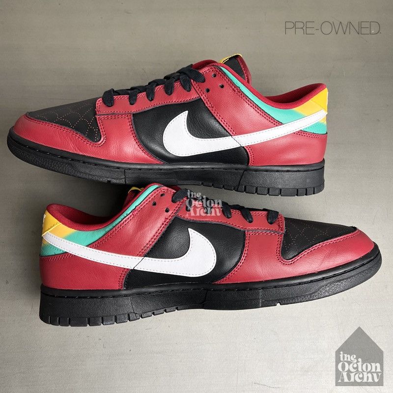 Nike Size 12 - Nike Dunk Low Retro LTD 'Biker Tattoos' Pre-Owned Size US 12 / EU 45 - 7 Thumbnail