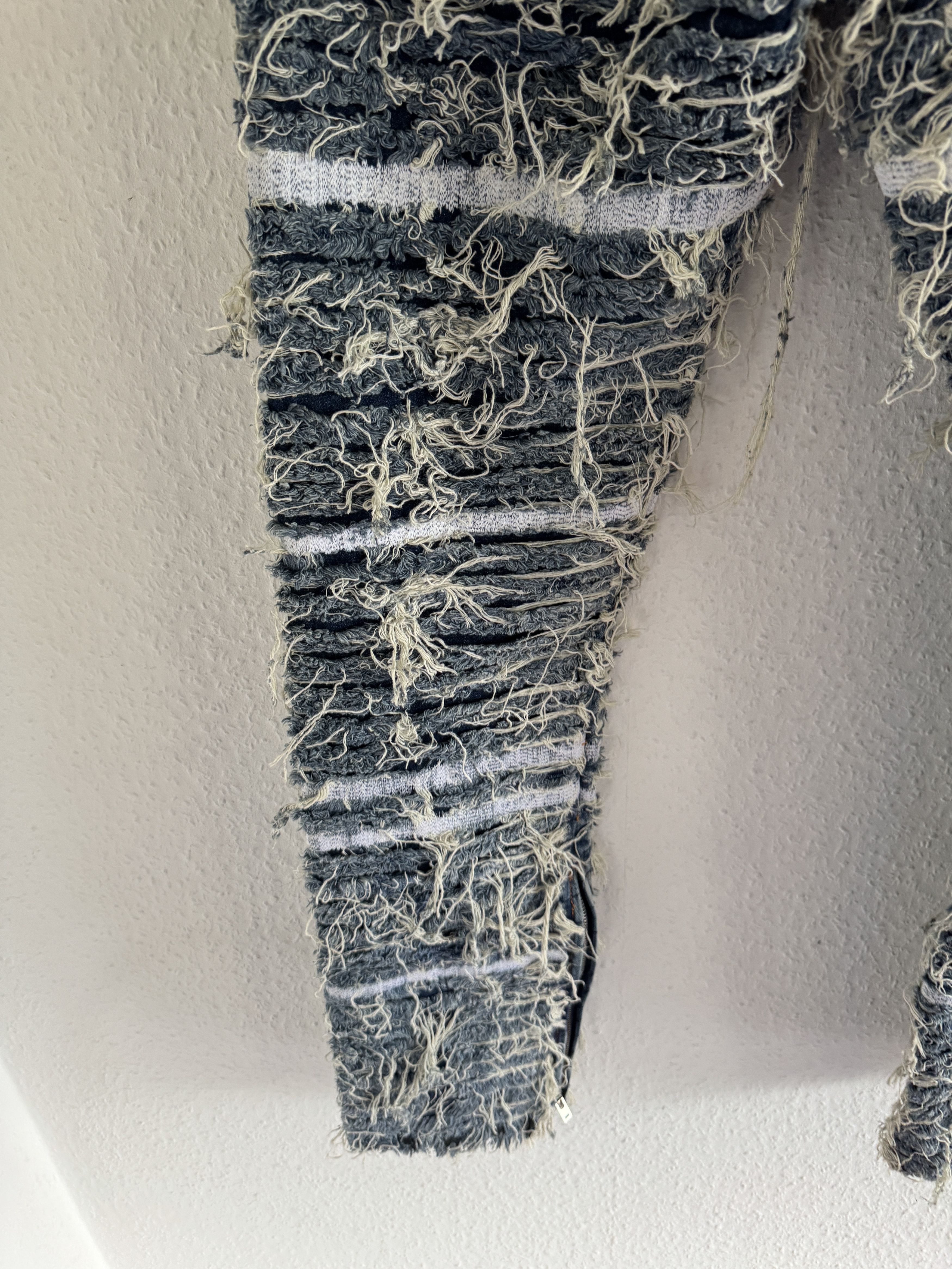 1017 ALYX 9SM × Blackmeans Distressed Shredded Blackmeans x Alyx Pants Size US 34 / EU 50 - 18 Thumbnail