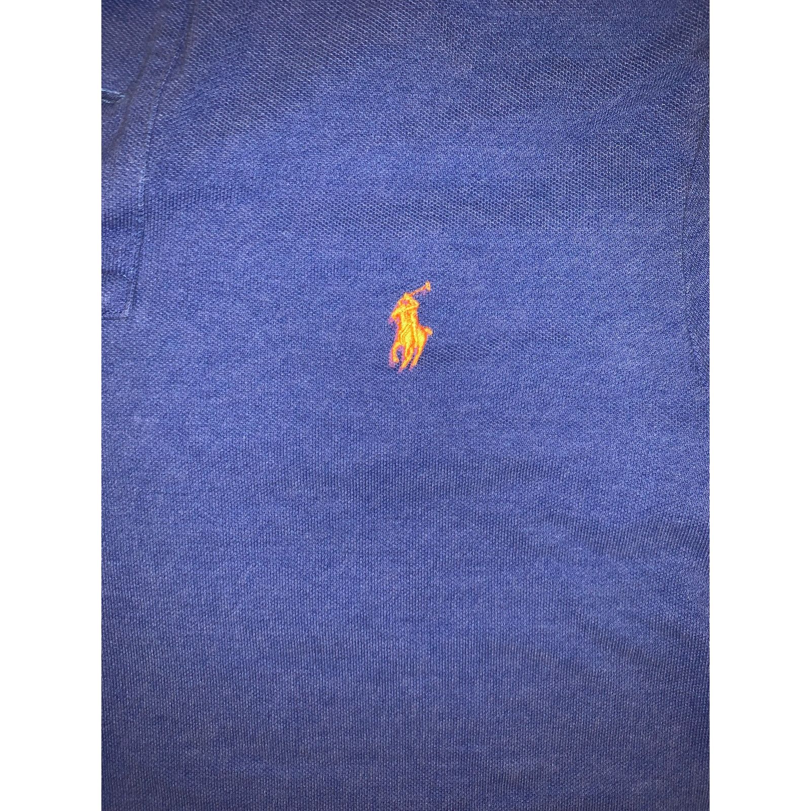 Polo Ralph Lauren Polo Ralph Lauren Polo Shirt Blue Orange Pony XL Classic Fit Size US XL / EU 56 / 4 - 2 Thumbnail