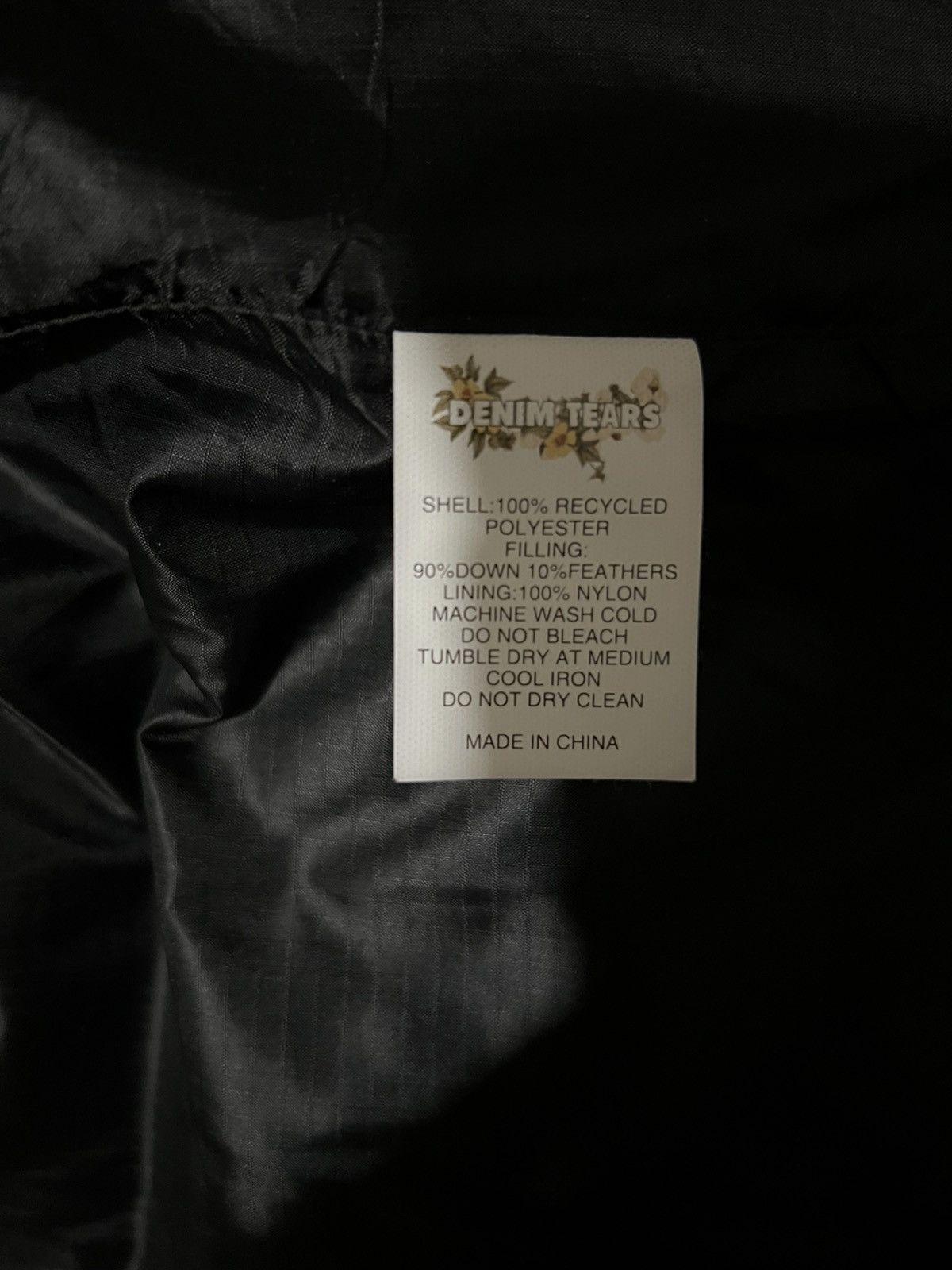DENIM TEARS DENIM TEARS Cotton Wreath Puffer Down Jacket “Large” Size US L / EU 52-54 / 3 - 6 Thumbnail