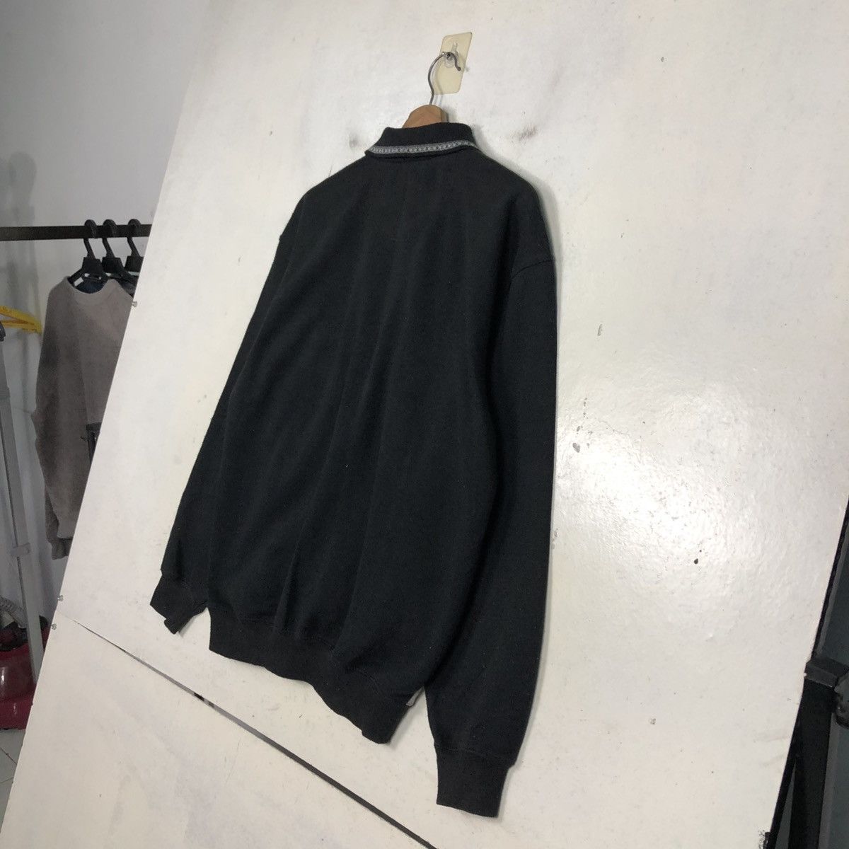 Japanese Brand 📌Vintage Collar Sweatshirt Magixson Big Logo Embroidery Size US L / EU 52-54 / 3 - 13 Thumbnail