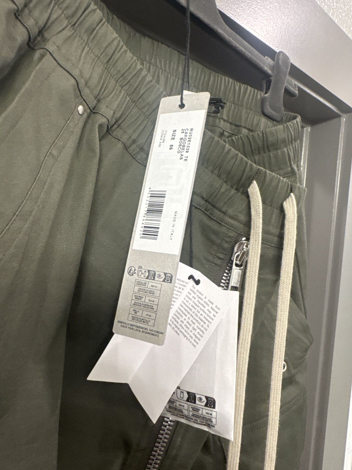 Rick Owens Rick Owens Khaki Concordians Cargobelas Size US 40 / EU 56 - 2 Thumbnail