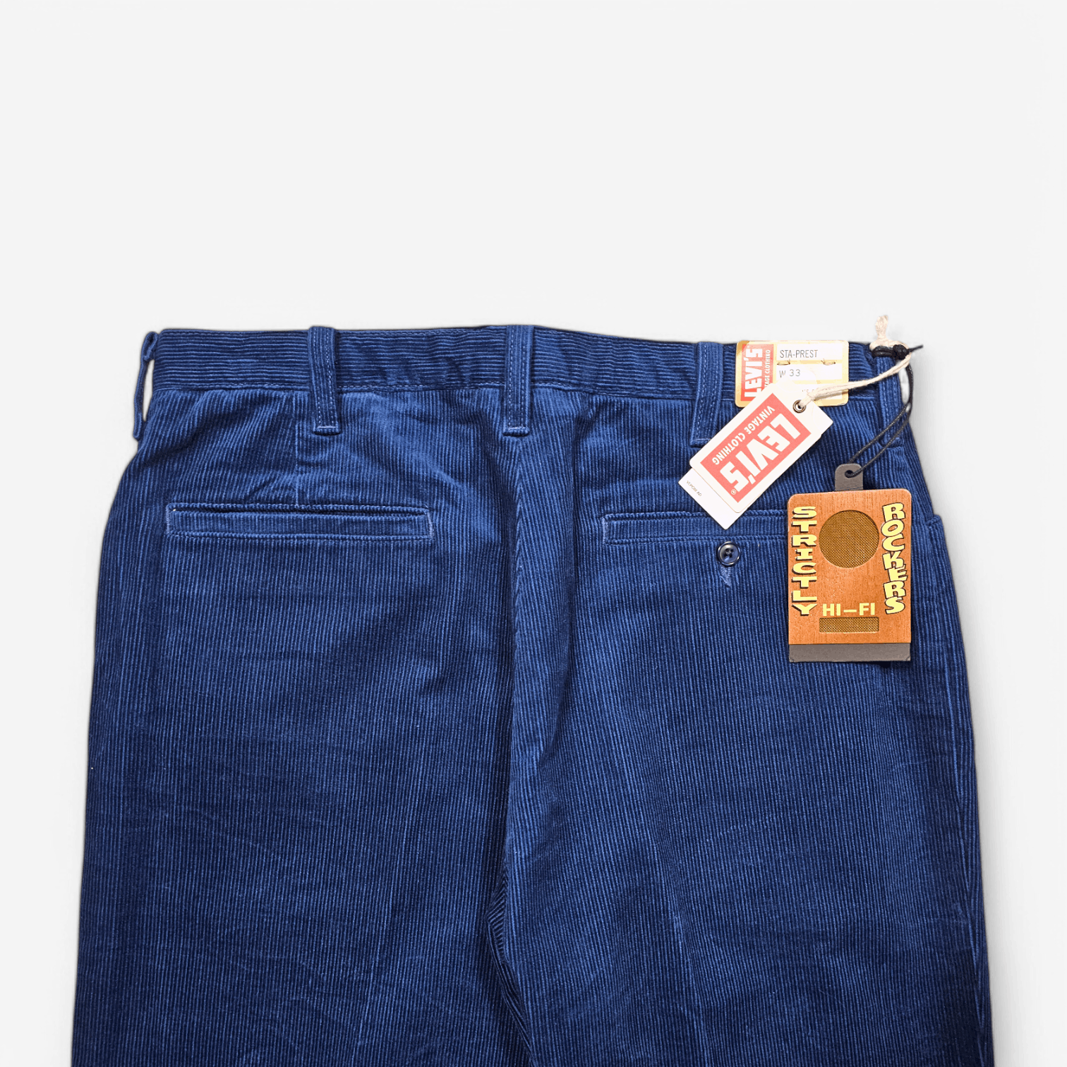 Levi's Vintage Clothing NWT LVC Levi's Vintage Clothing Sta Prest Corduroy Pants Size US 33 - 7 Thumbnail