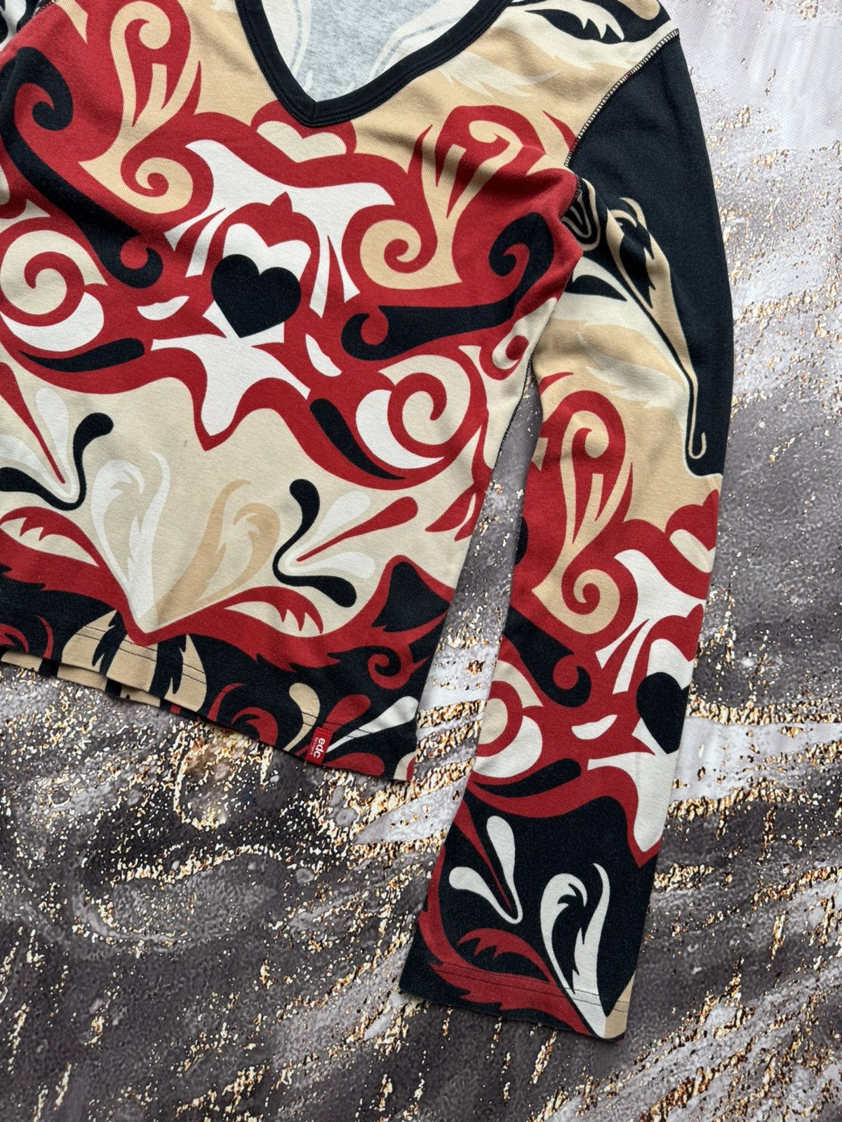 Japanese Brand Vintage Printed Japanese Long Sleeve Size M / US 6-8 / IT 42-44 - 3 Thumbnail
