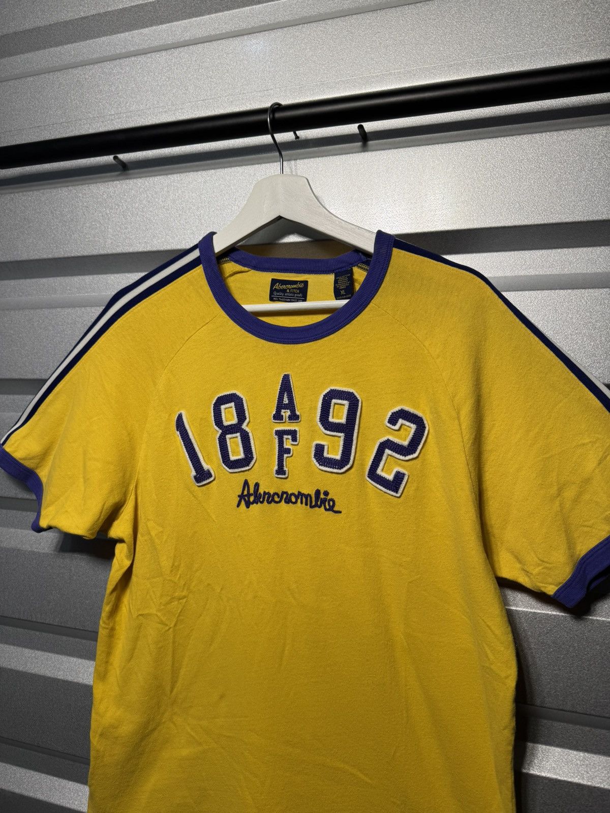 Abercrombie & Fitch Vintage Abercrombie Y2K Ringer shirt Size US XL / EU 56 / 4 - 3 Thumbnail