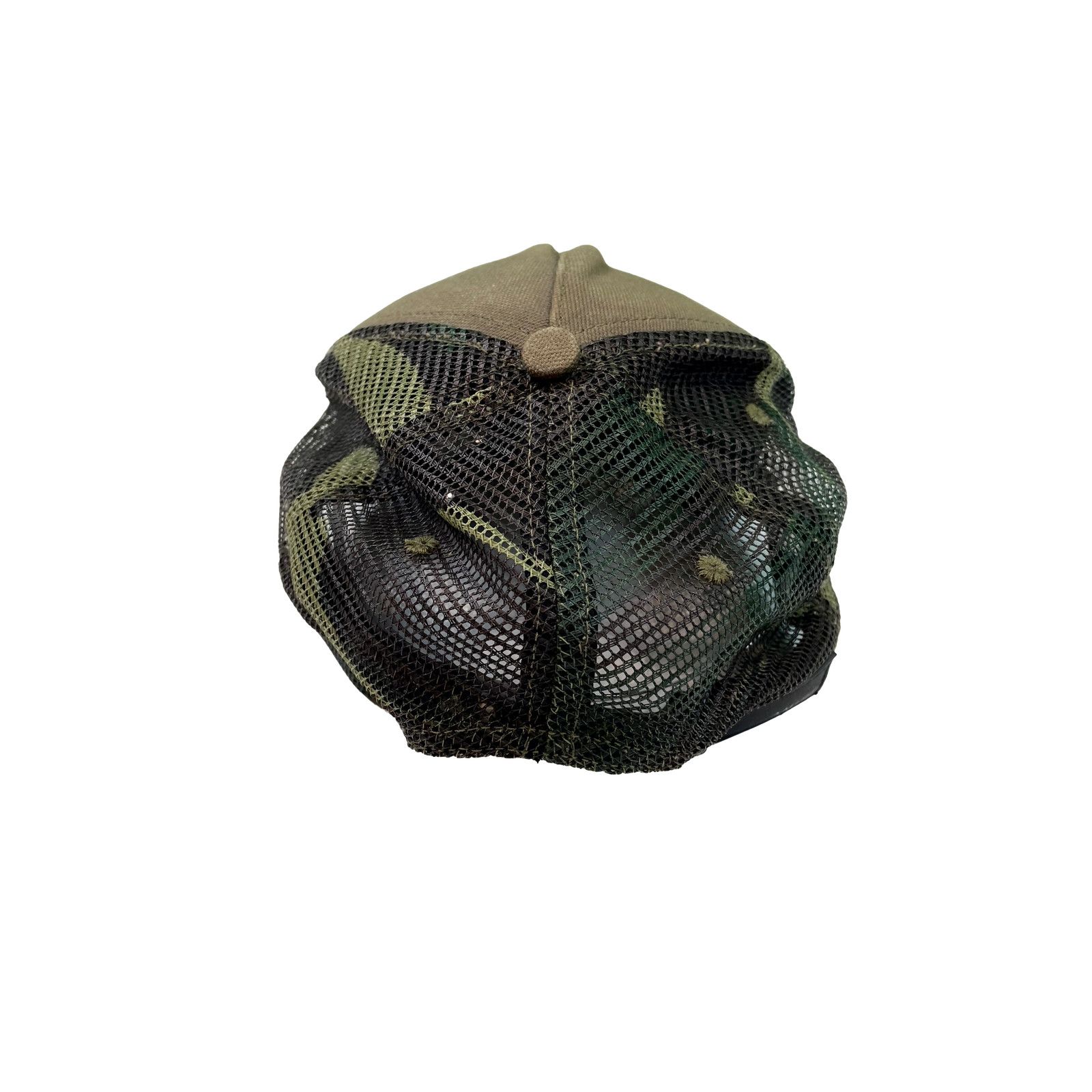 Amiri Amiri Camo Arts District Trucker Olive Cap Size ONE SIZE - 2 Thumbnail