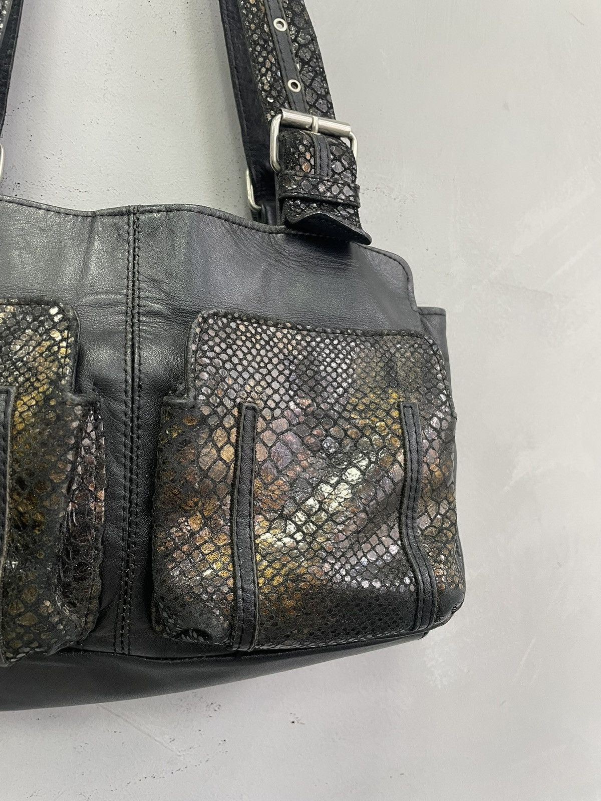 KMRii Kmrii style leather belt gothic classic opium style bag Size ONE SIZE - 4 Thumbnail