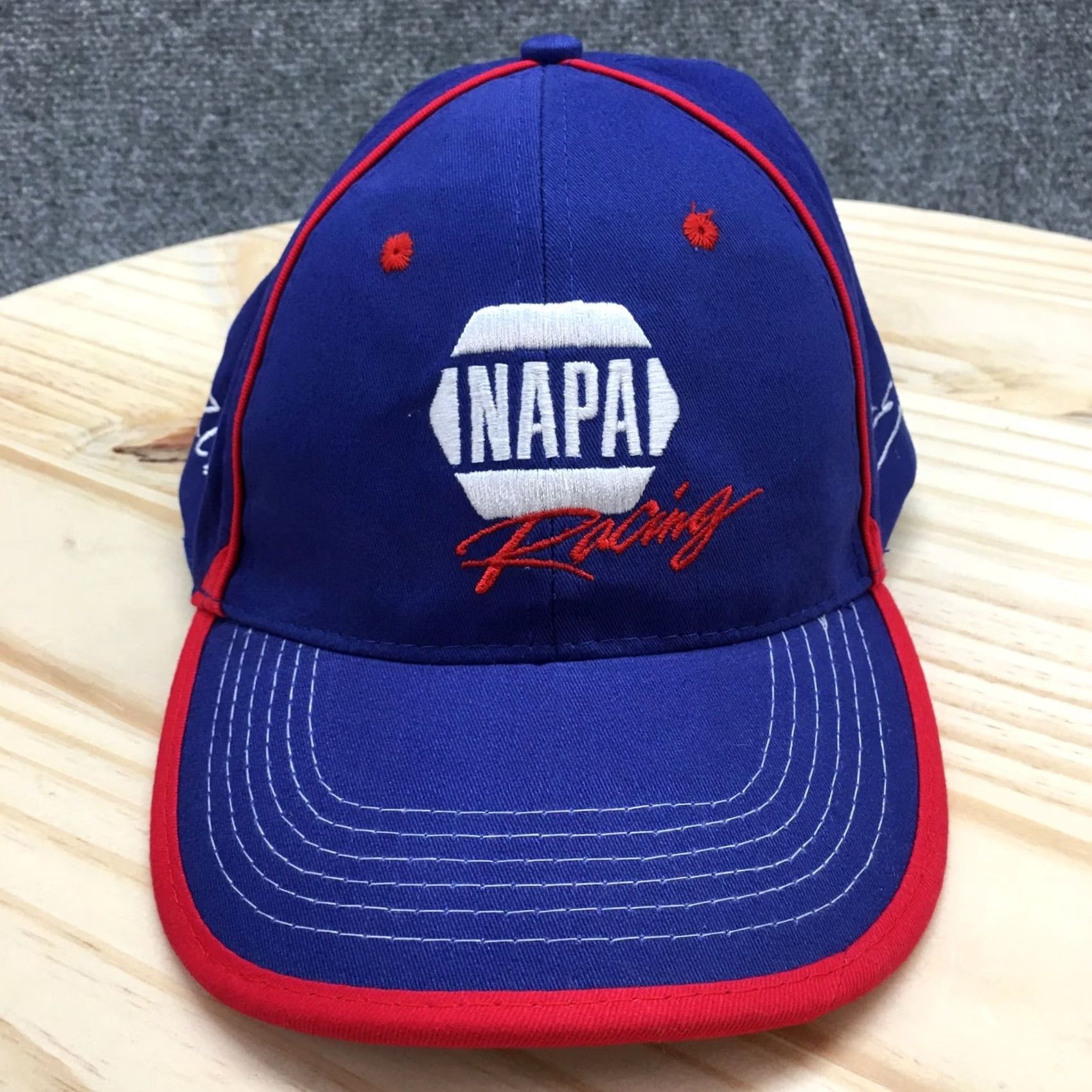 Vintage NAPA Racing Ron Capp Baseball Cap Mens Blue OS Adjustable Embroidered Logo Size ONE SIZE - 2 Thumbnail