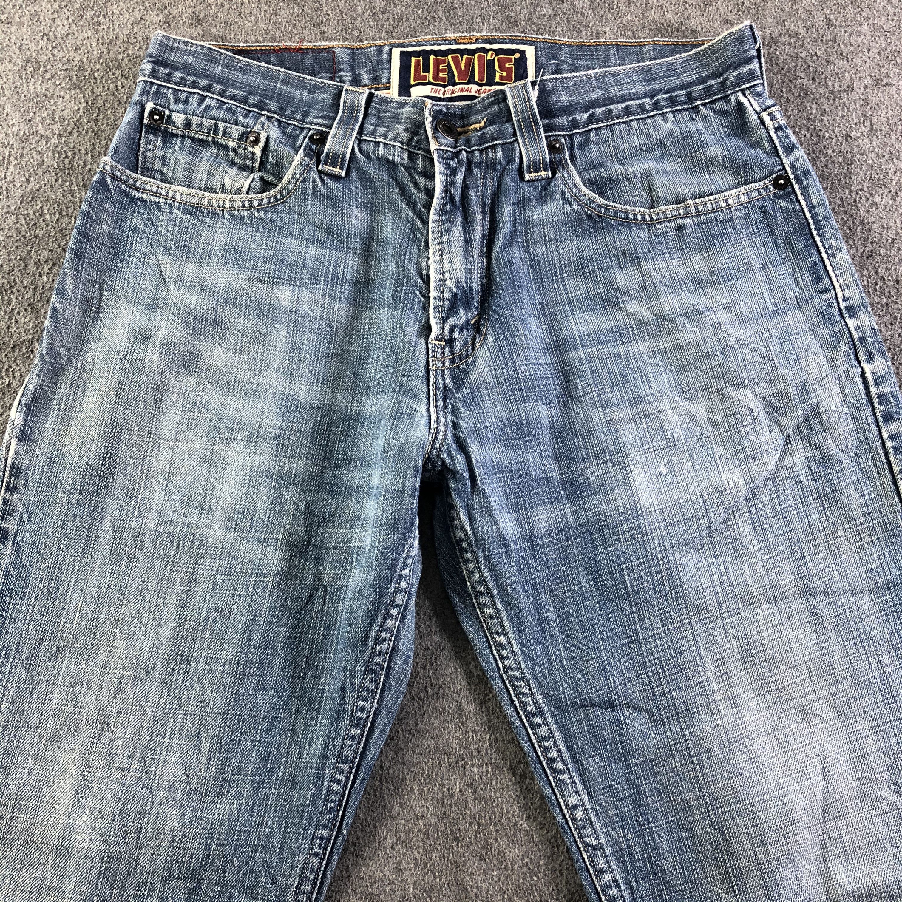 Levi's Vintage Blue Wash Levis 527 Mini Flare Jeans-J4313 Size US 32 / EU 48 - 3 Thumbnail