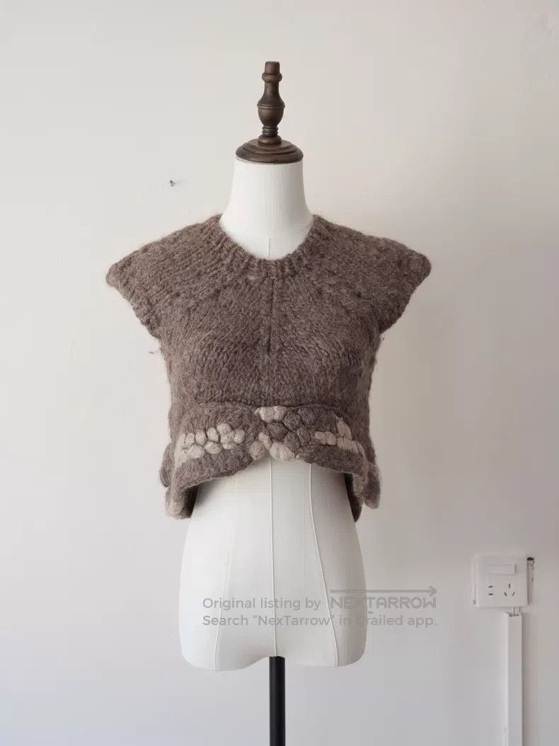 Comme des Garcons Comme Des Garcons size F Chunky Knit Top Size M / US 6-8 / IT 42-44 - 6 Thumbnail