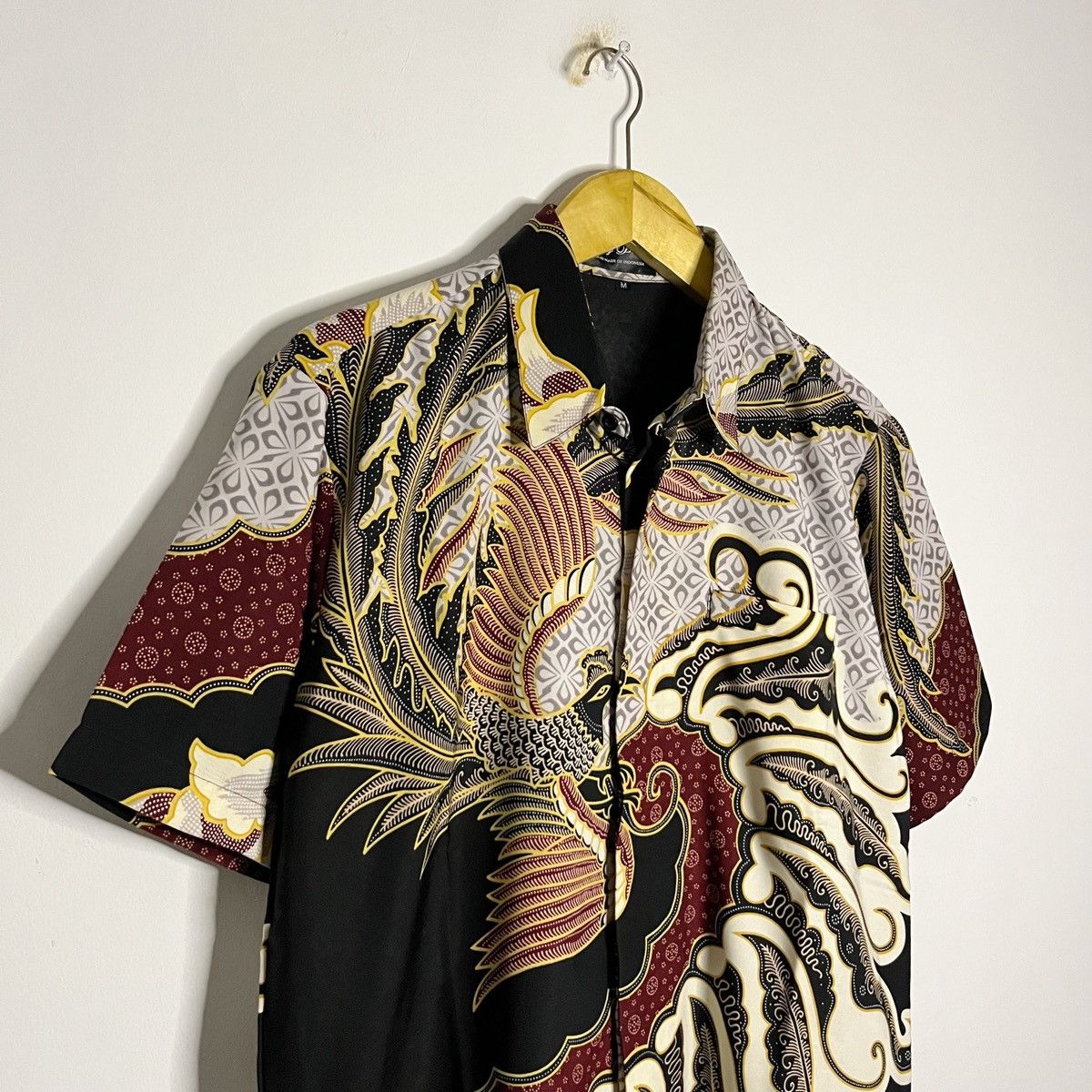 Issey Miyake Vintage Handmade Batik Shirt Indonesia Traditional Pattern Size US M / EU 48-50 / 2 - 3 Thumbnail
