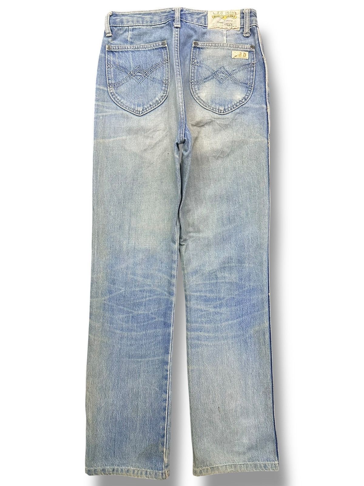 Japanese Brand Vintage Love Bird Straight Japan Jeans With Faded Bluewash Size US 26 / EU 42 - 3 Thumbnail