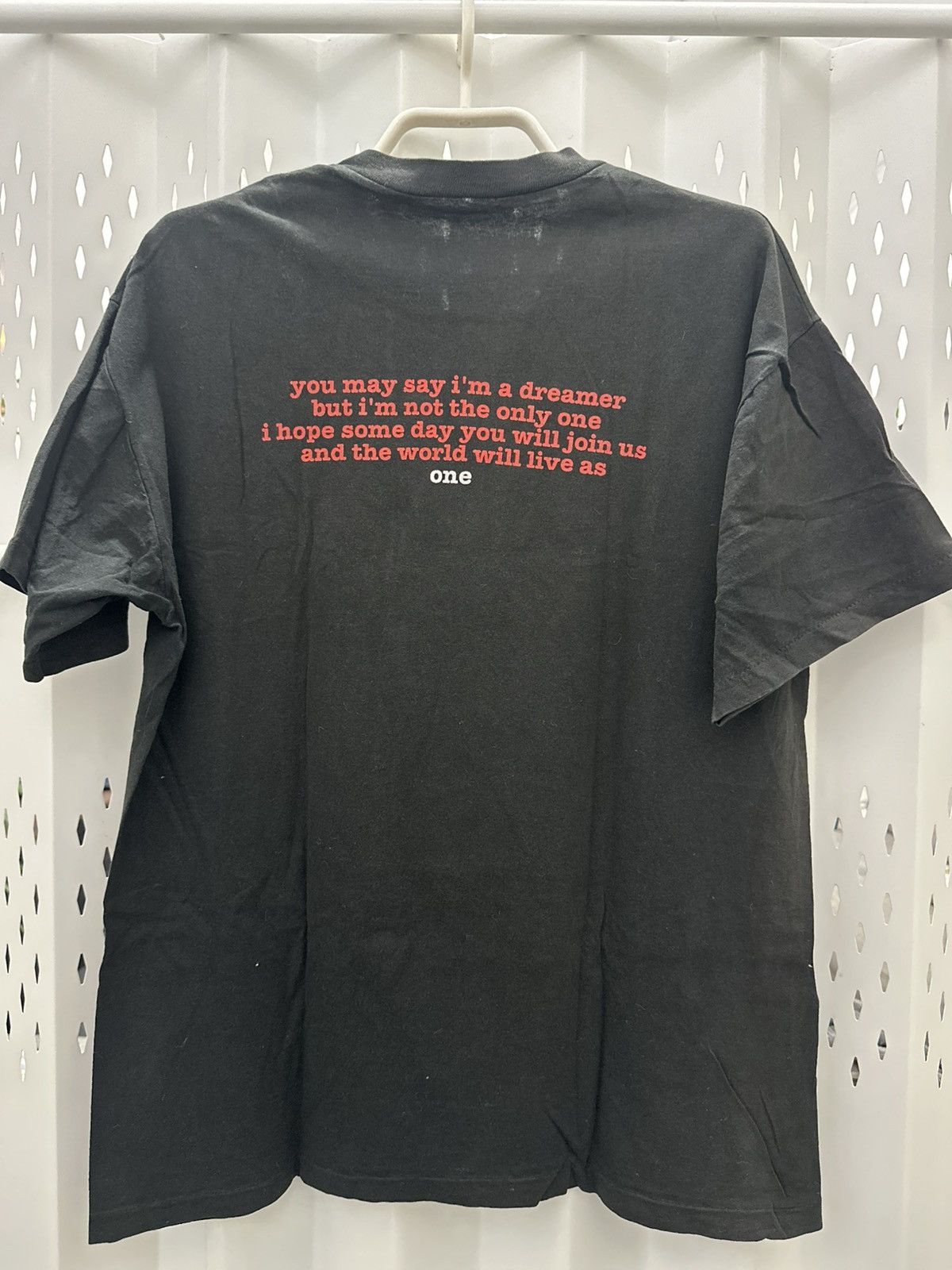 Band Tees Vintage 1990’s John Lennon One Bob Gruen USA TShirt Size US L / EU 52-54 / 3 - 2 Thumbnail