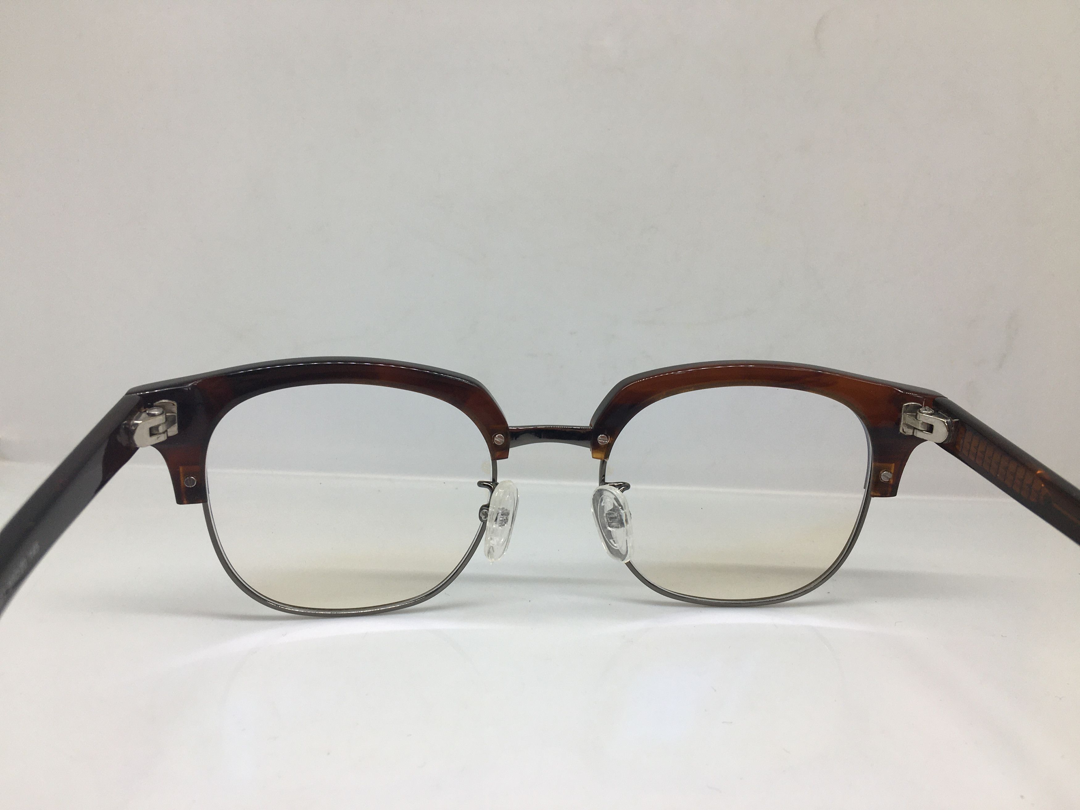 Other Mod Malcolm X Red Brwon Eyeglasses Frame Size ONE SIZE - 4 Thumbnail