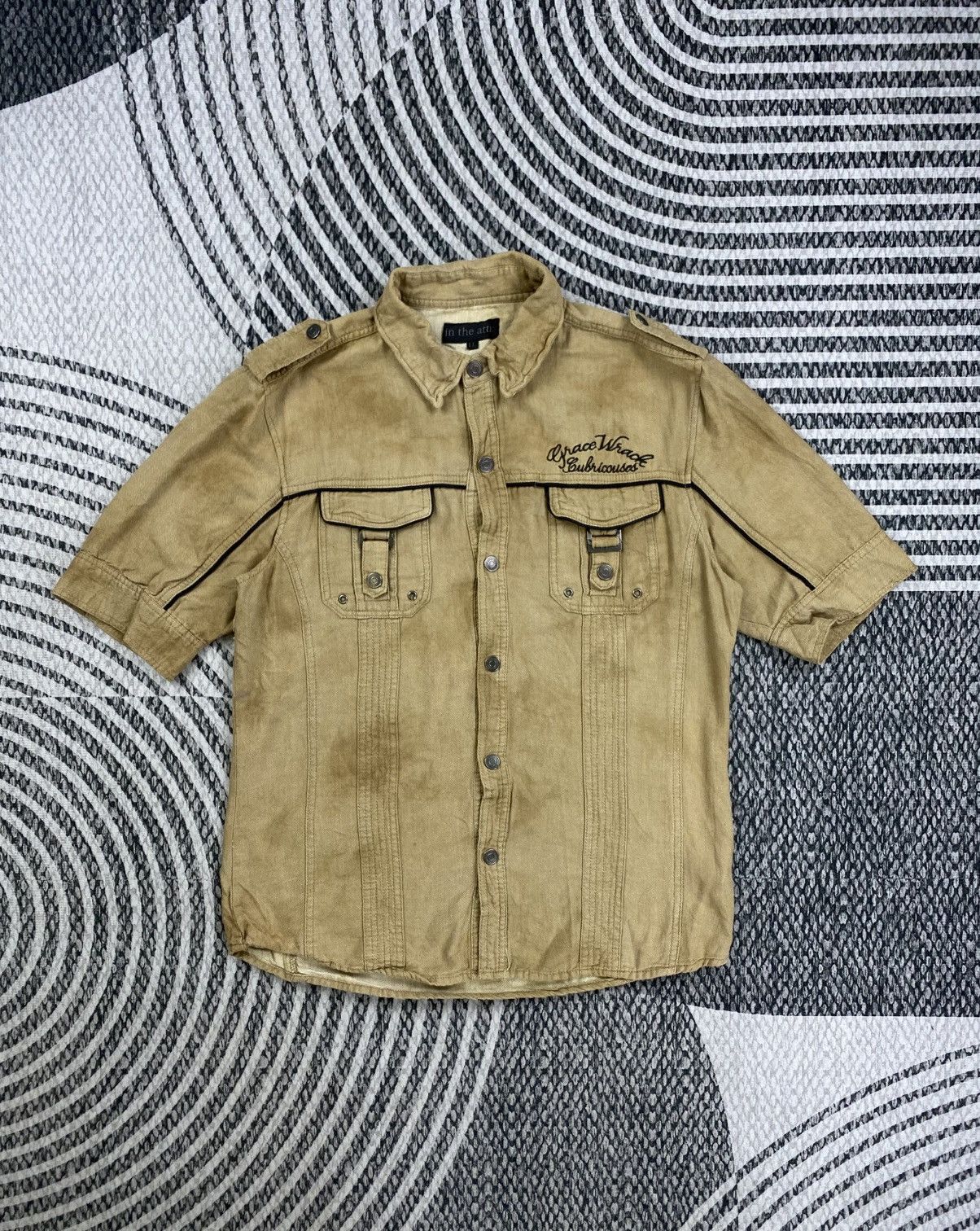In The Attic Vintage In The Attic Double Pocket Button Up Shirt Size US XL / EU 56 / 4 - 1 Thumbnail