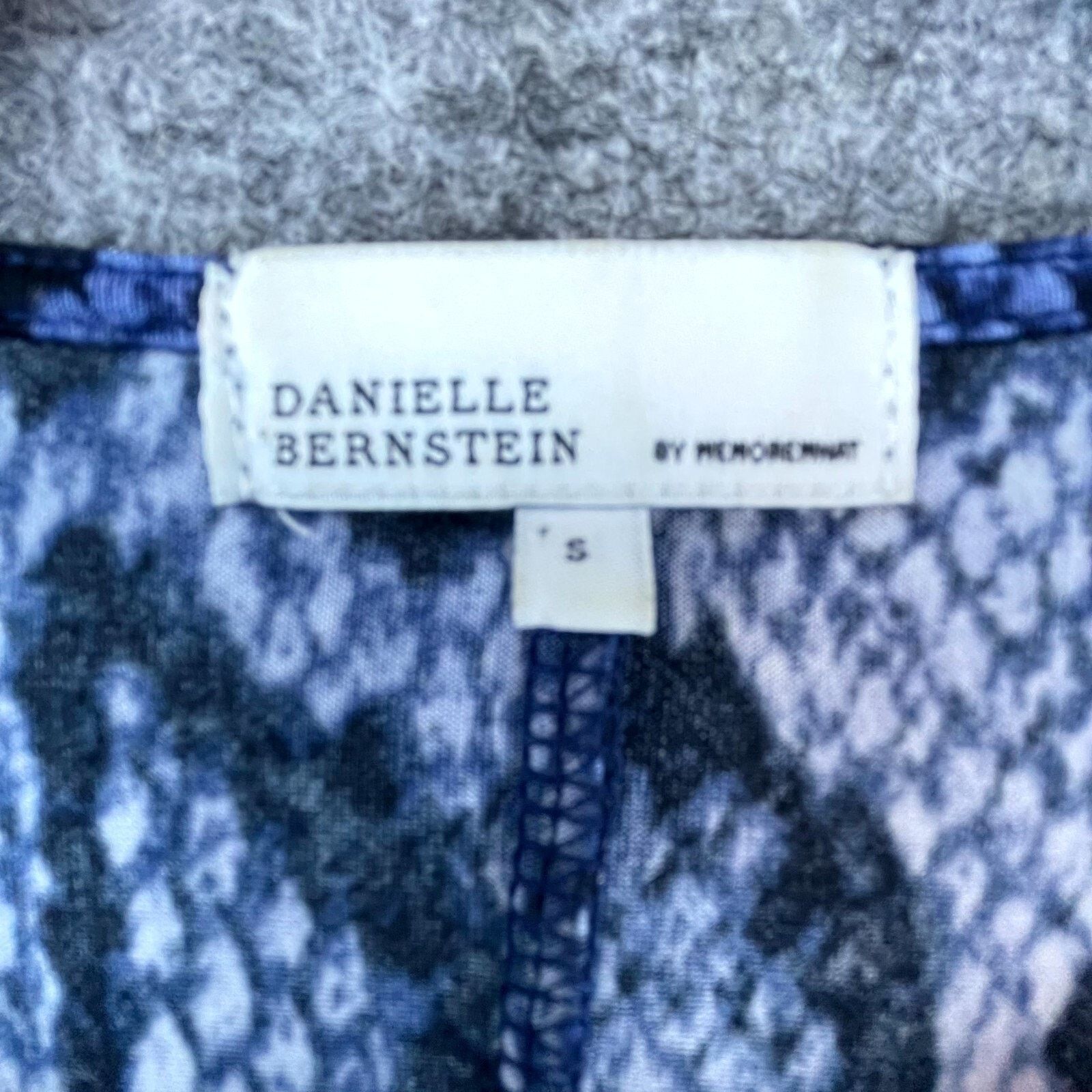 WeWoreWhat Danielle Bernstein Dress S Snakeskin CC Broach Mob Wife Glam Size S / US 4 / IT 40 - 3 Thumbnail