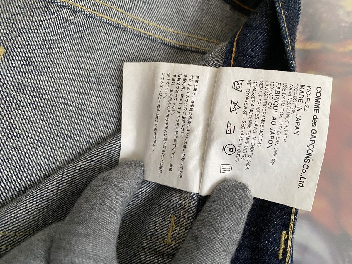 Comme des Garcons Vintage Junya Watanabe Man Patch Pocket Seamless Outside Size US 34 / EU 50 - 9 Thumbnail